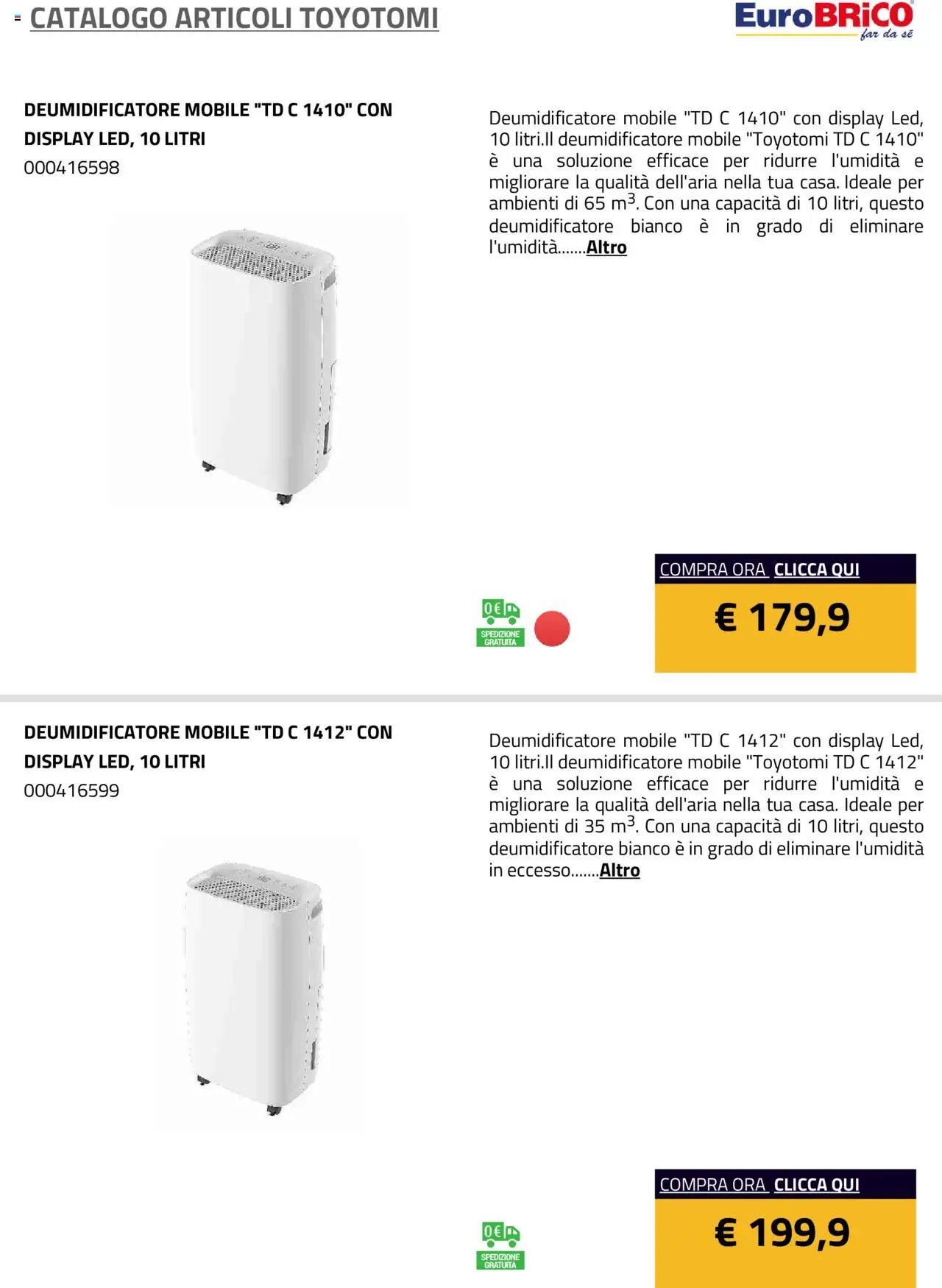 Eurobrico Articoli Toyotomi catalogo