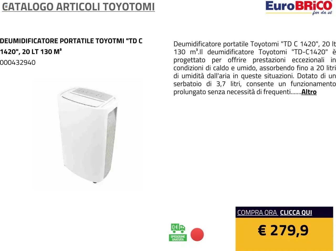 Eurobrico Articoli Toyotomi catalogo