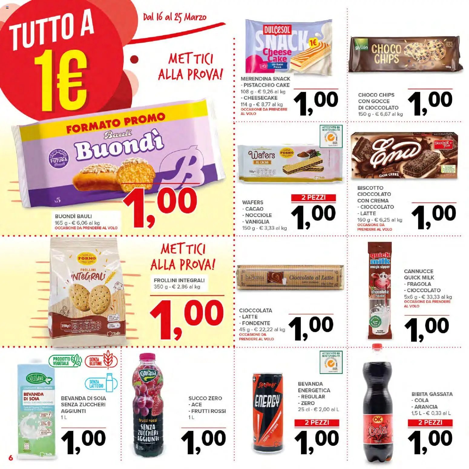 Todis volantino Toscana - Umbria (2026-03-16 - 2026-03-25)