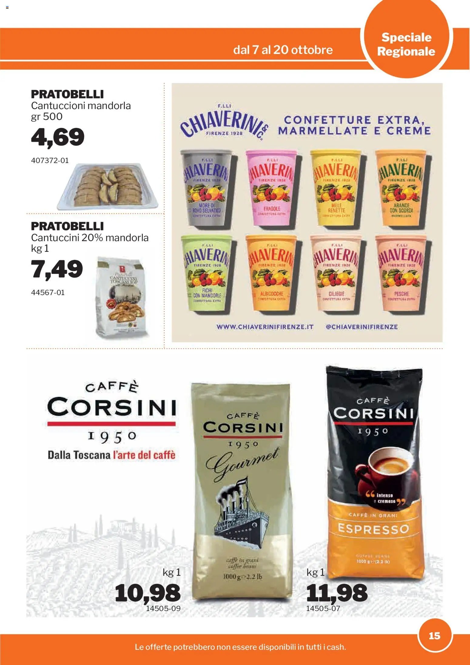 Sogegross volantino Toscana
