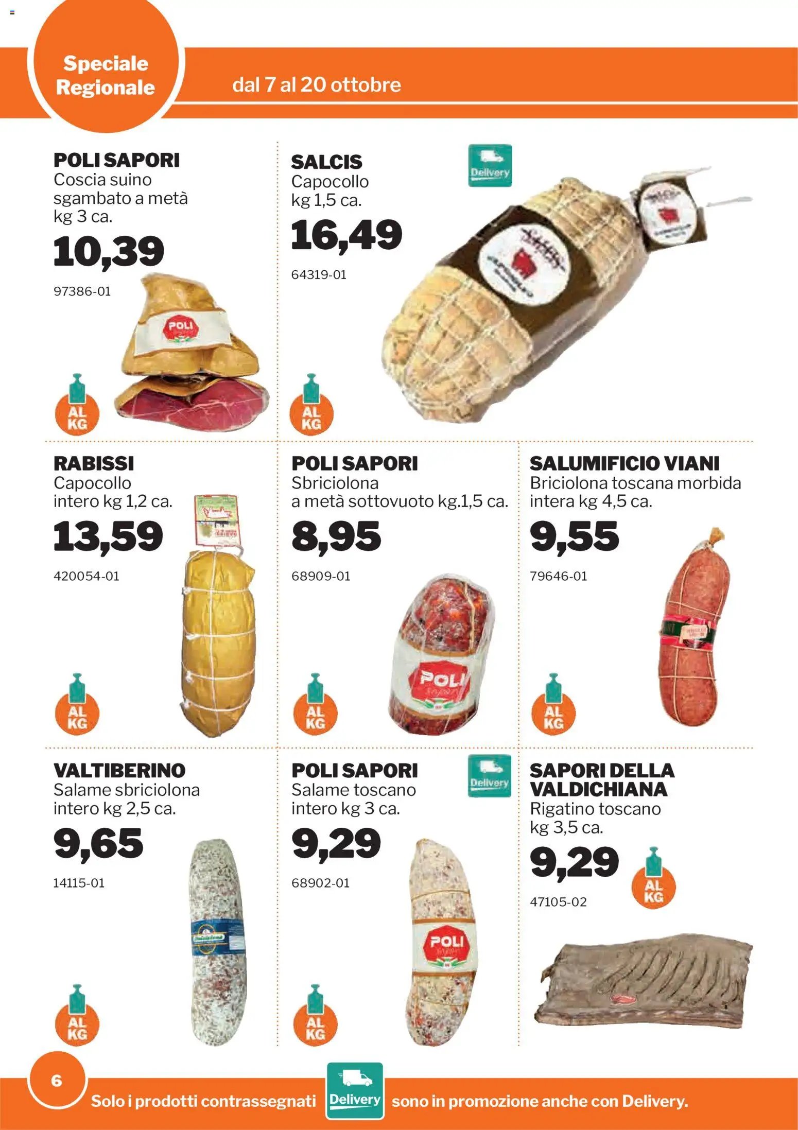 Sogegross volantino Toscana