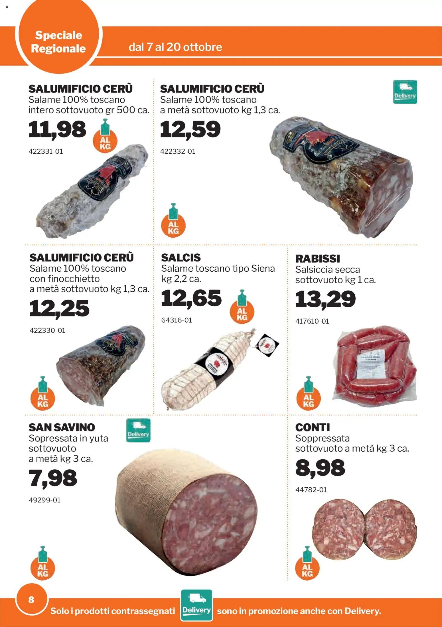 Sogegross volantino Toscana