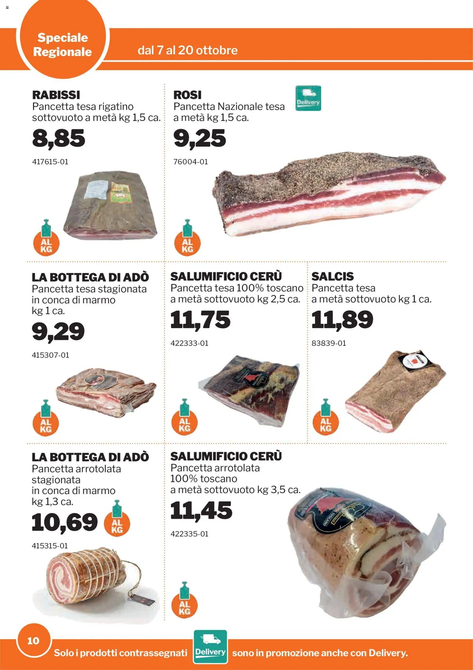Sogegross volantino Toscana
