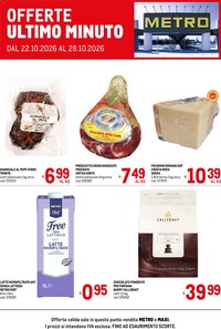 Metro volantino Offerte ultimo minuto