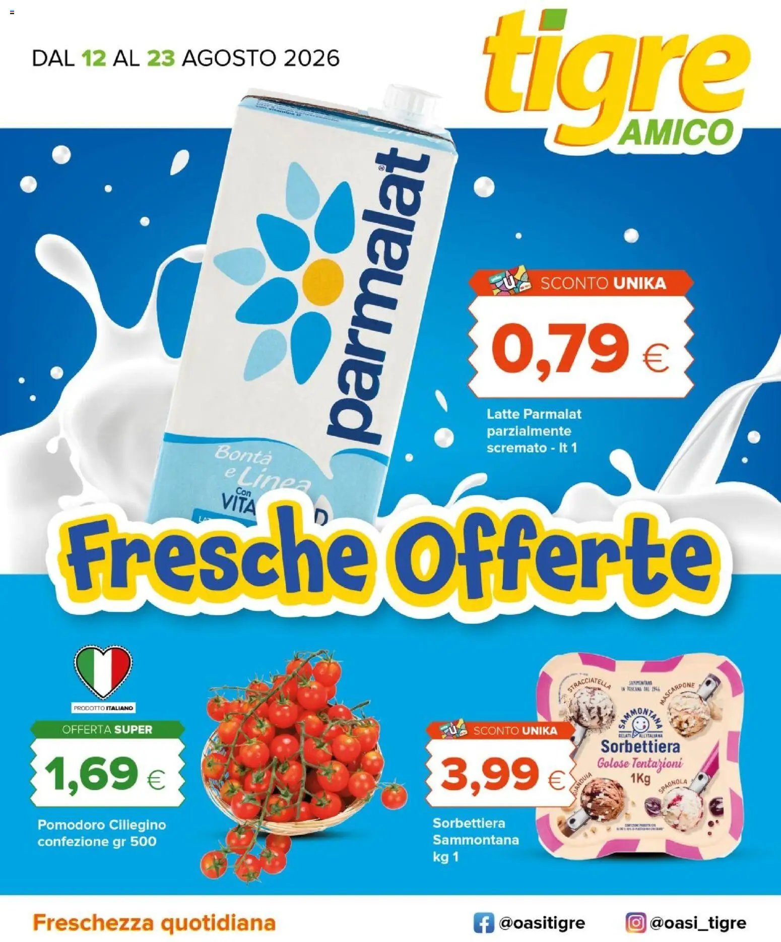 Tigre volantino Amico Freshe Offerte