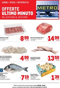 Metro volantino Offerte freschissimi