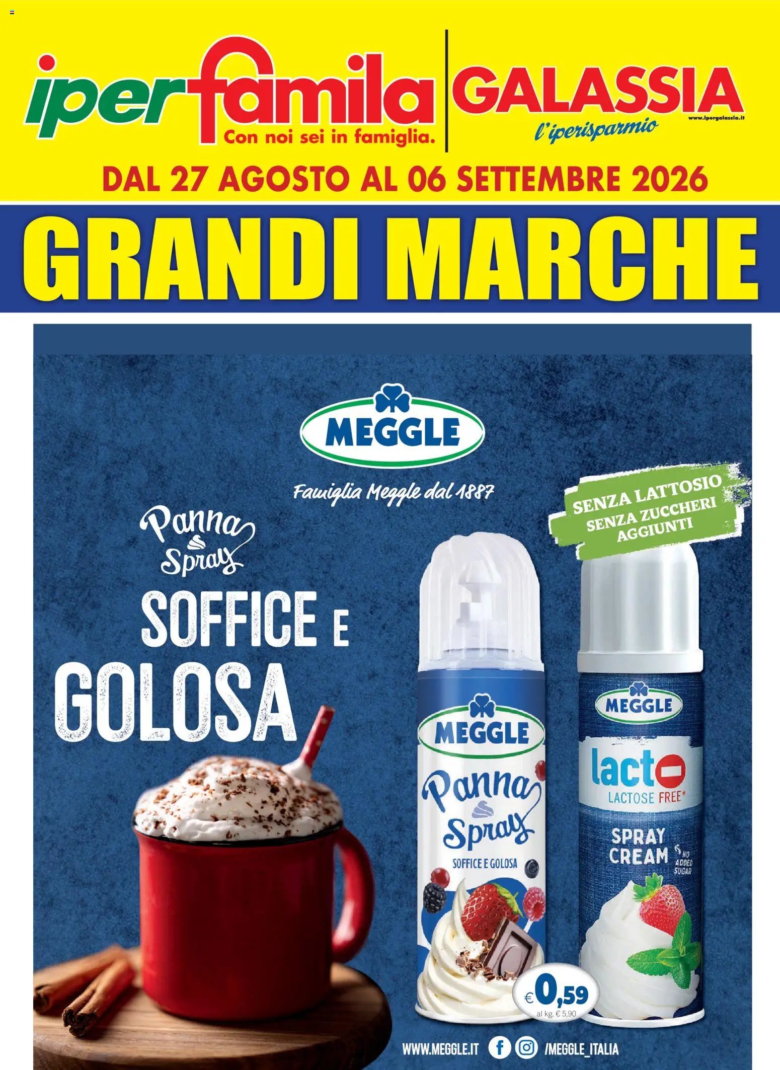 Galassia volantino Grandi Marche