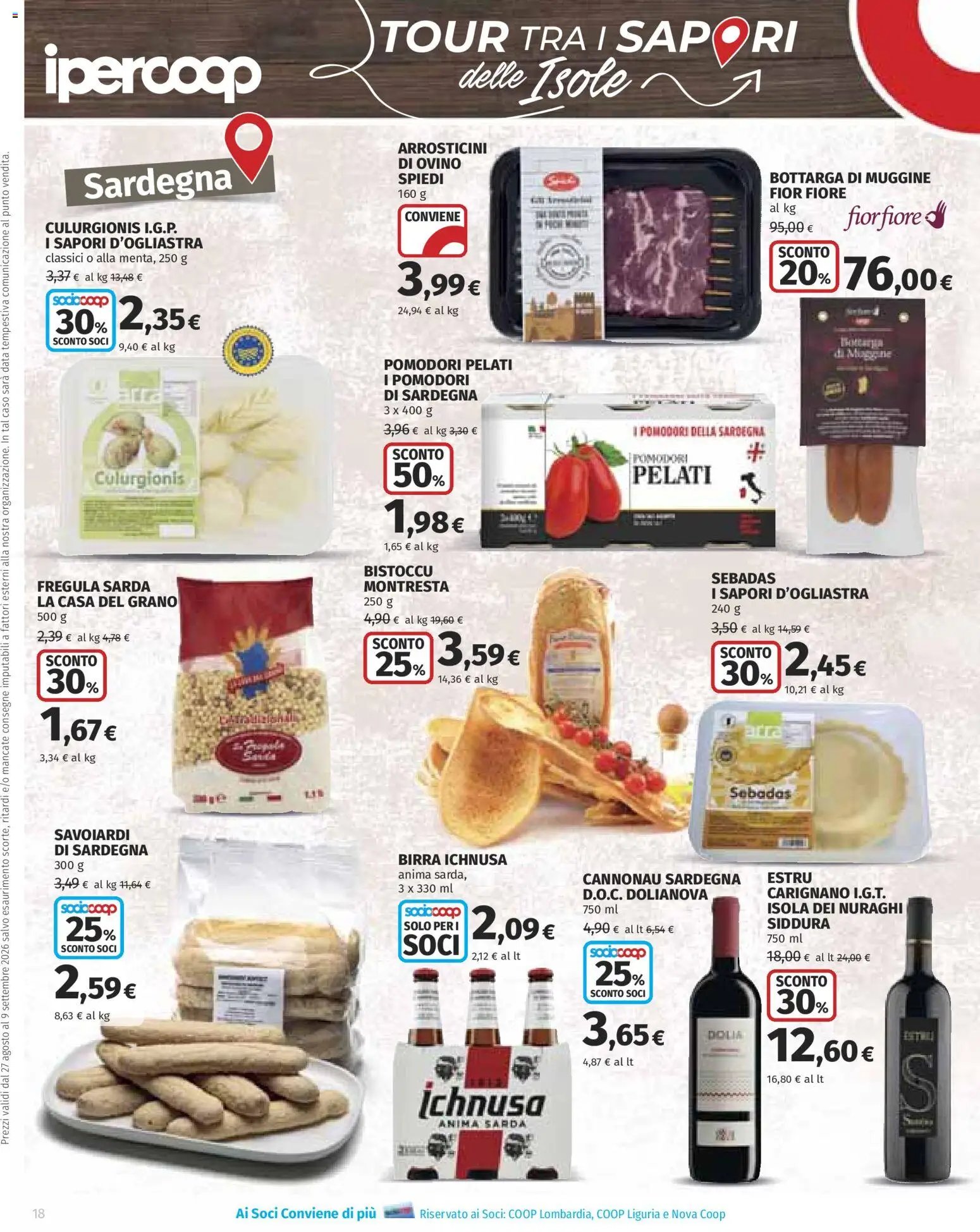 Ipercoop volantino Milano