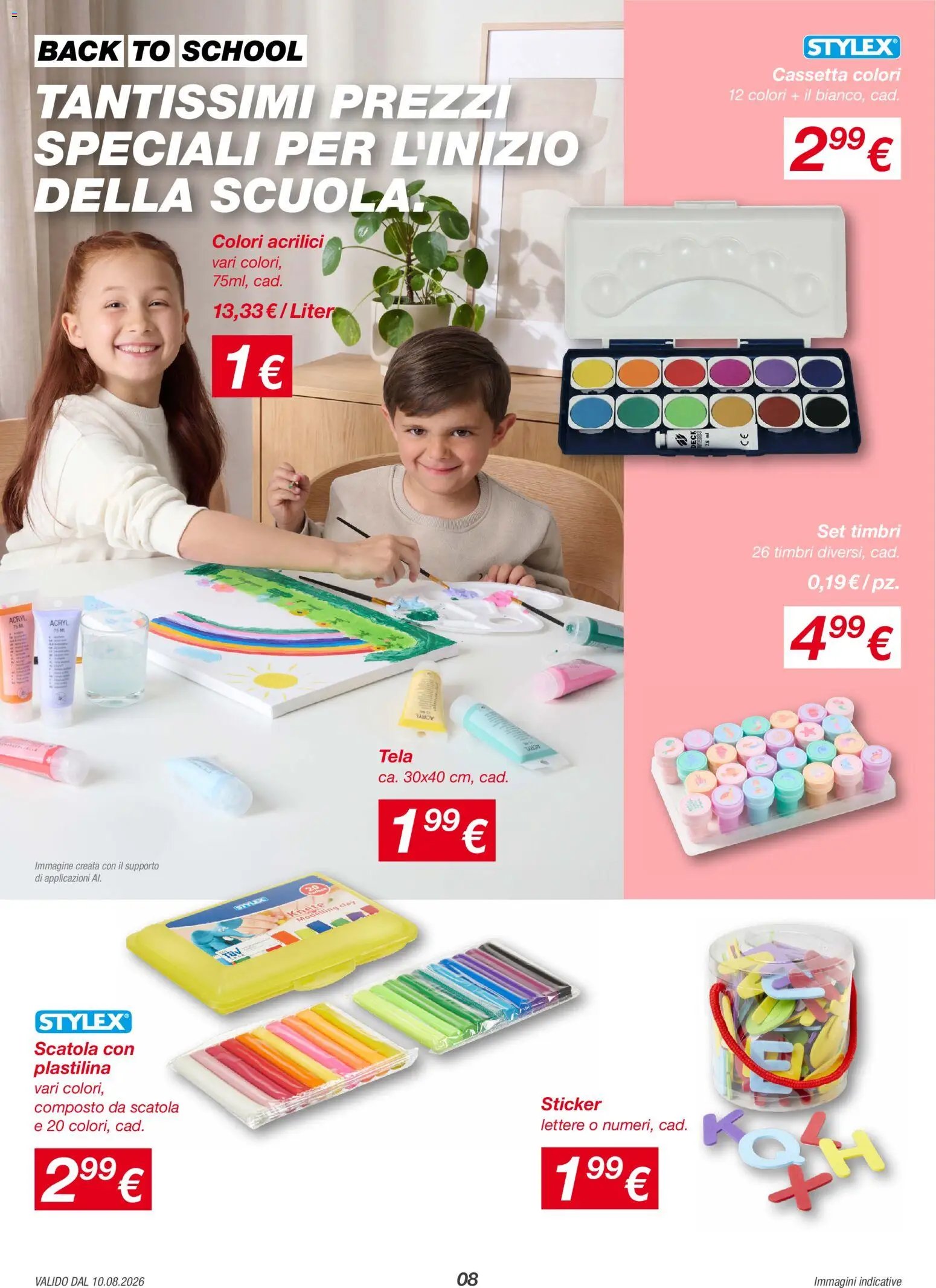 KiK volantino  Divertimento a scuola