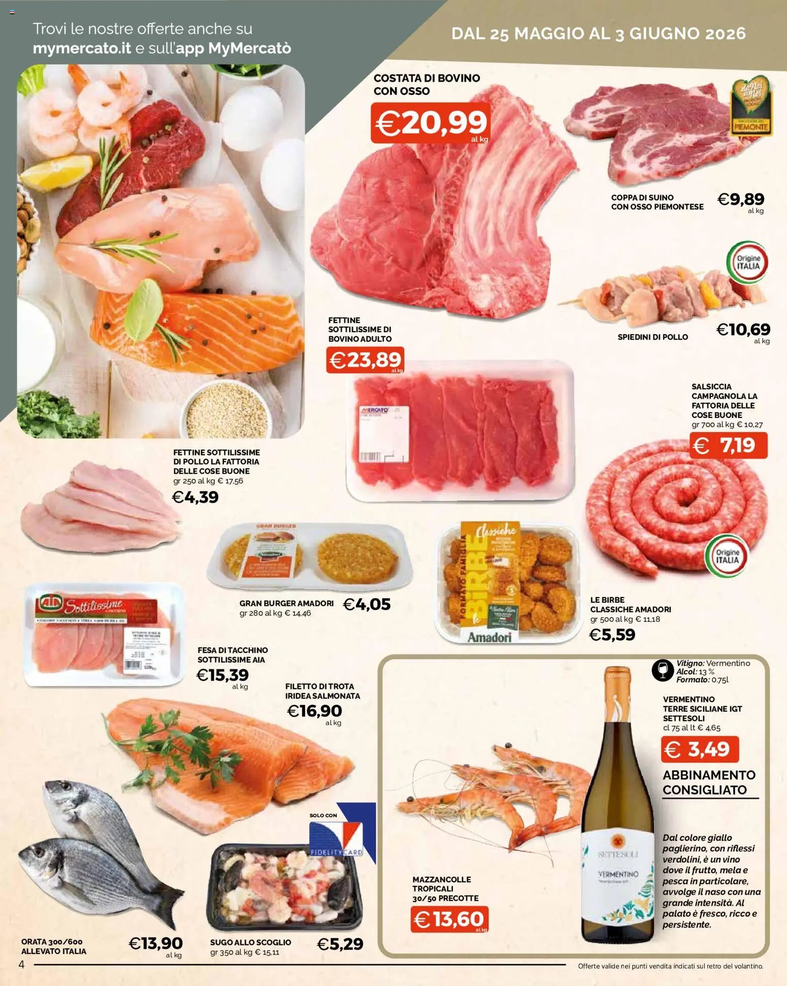 Mercatò volantino Big