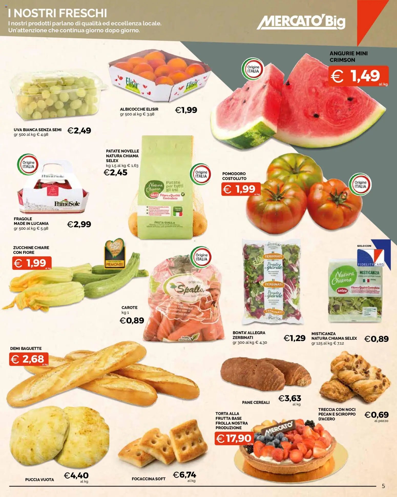 Mercatò volantino Big