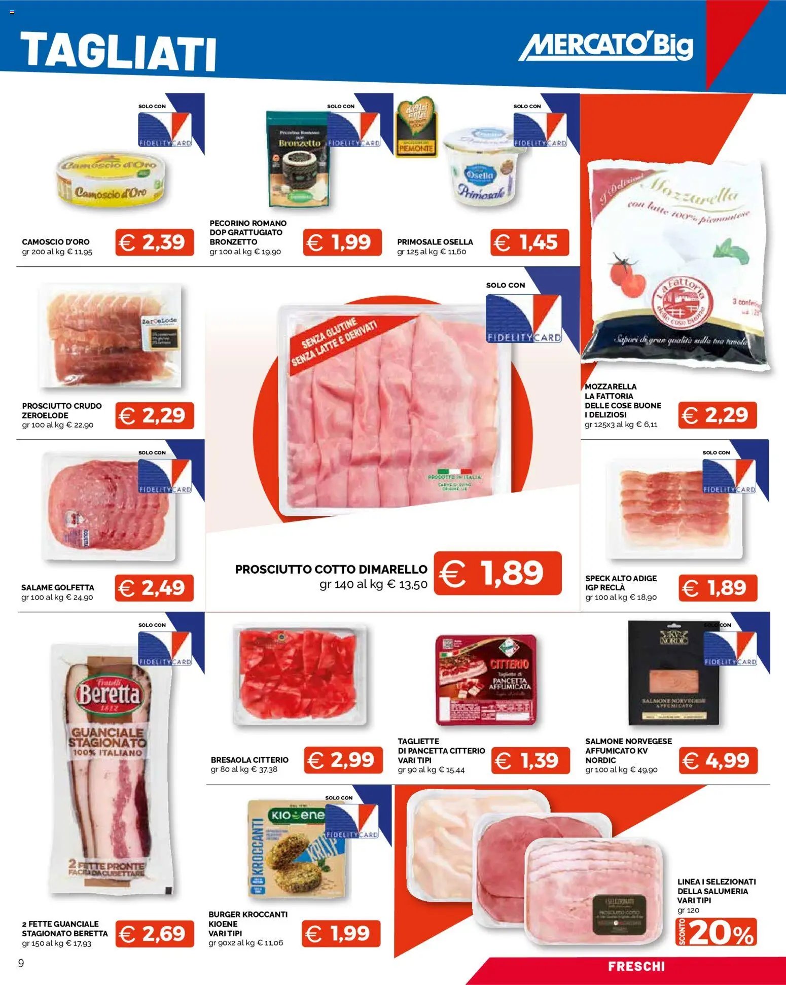 Mercatò volantino Big