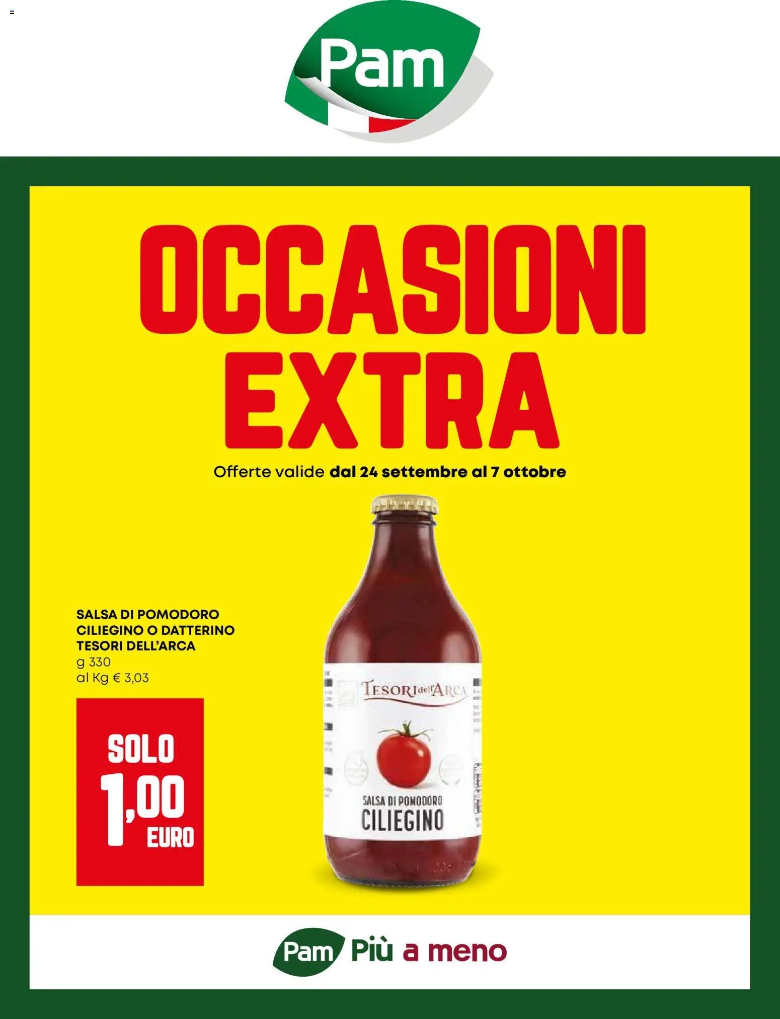 PAM volantino Occasioni Extra