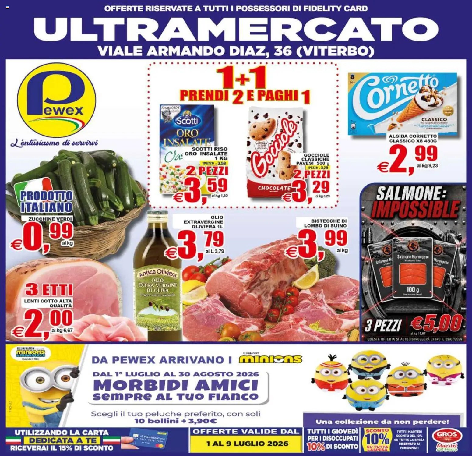Pewex volantino Viterbo