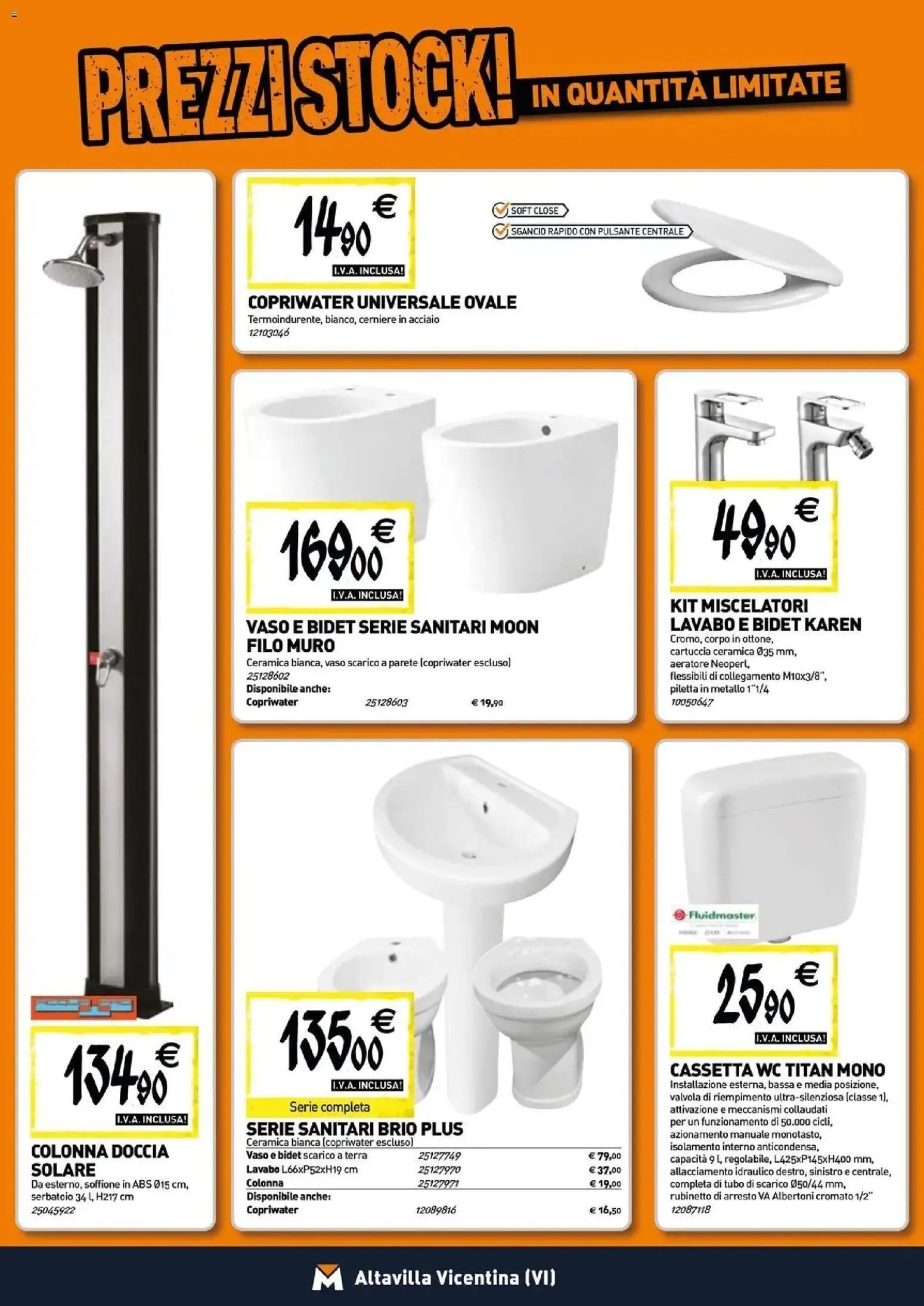 TECNOMAT - Straordinari prezzi stock!
