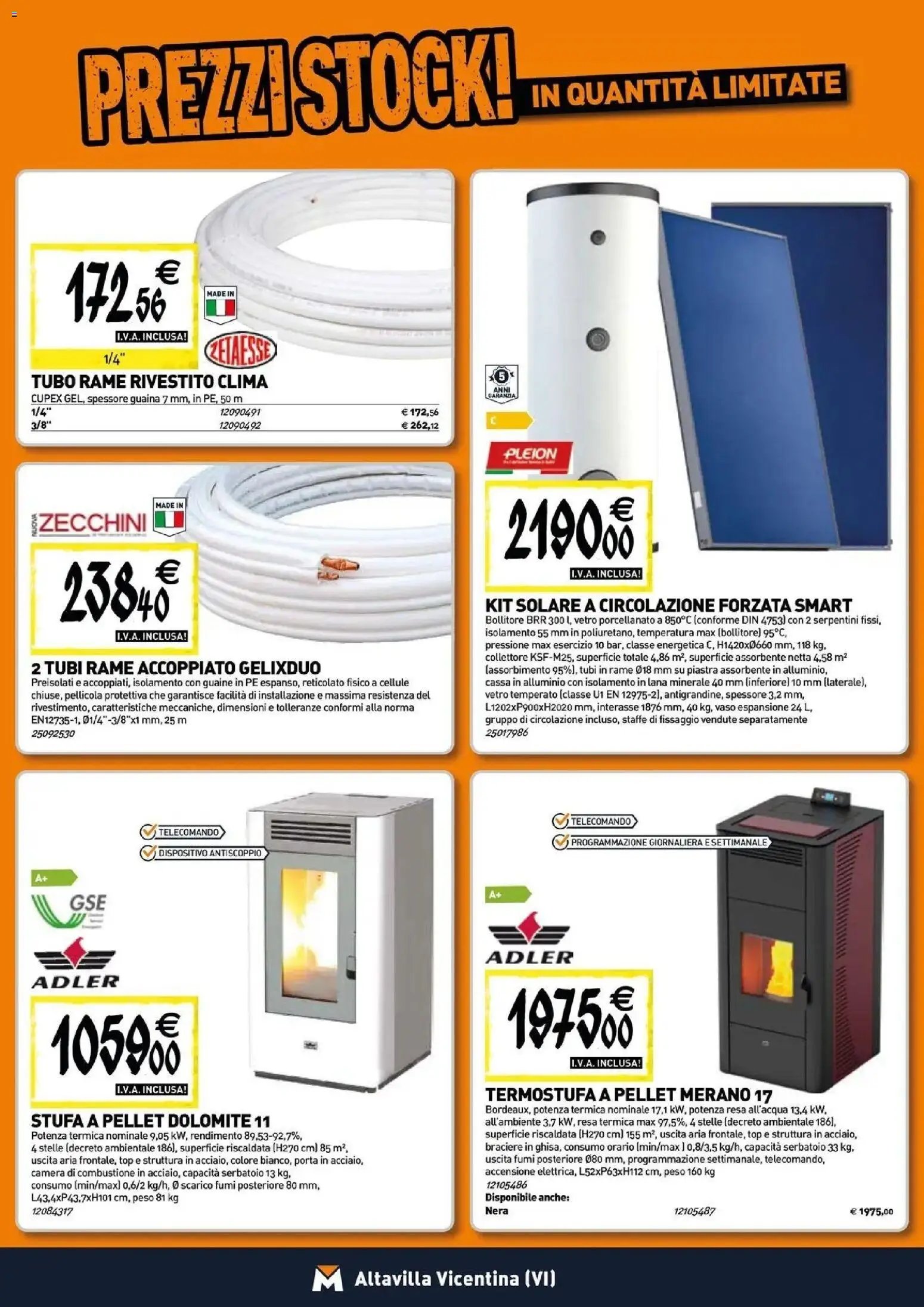 TECNOMAT - Straordinari prezzi stock!
