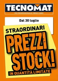 TECNOMAT - Straordinari prezzi stock!