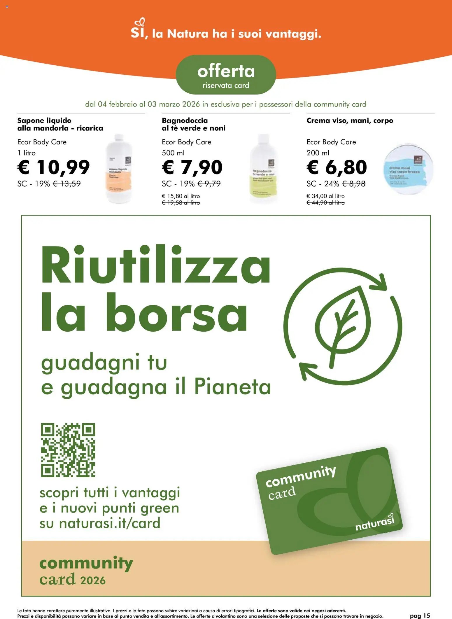Volantino Natura Sì	 (2026-02-04 - 2026-03-03)
