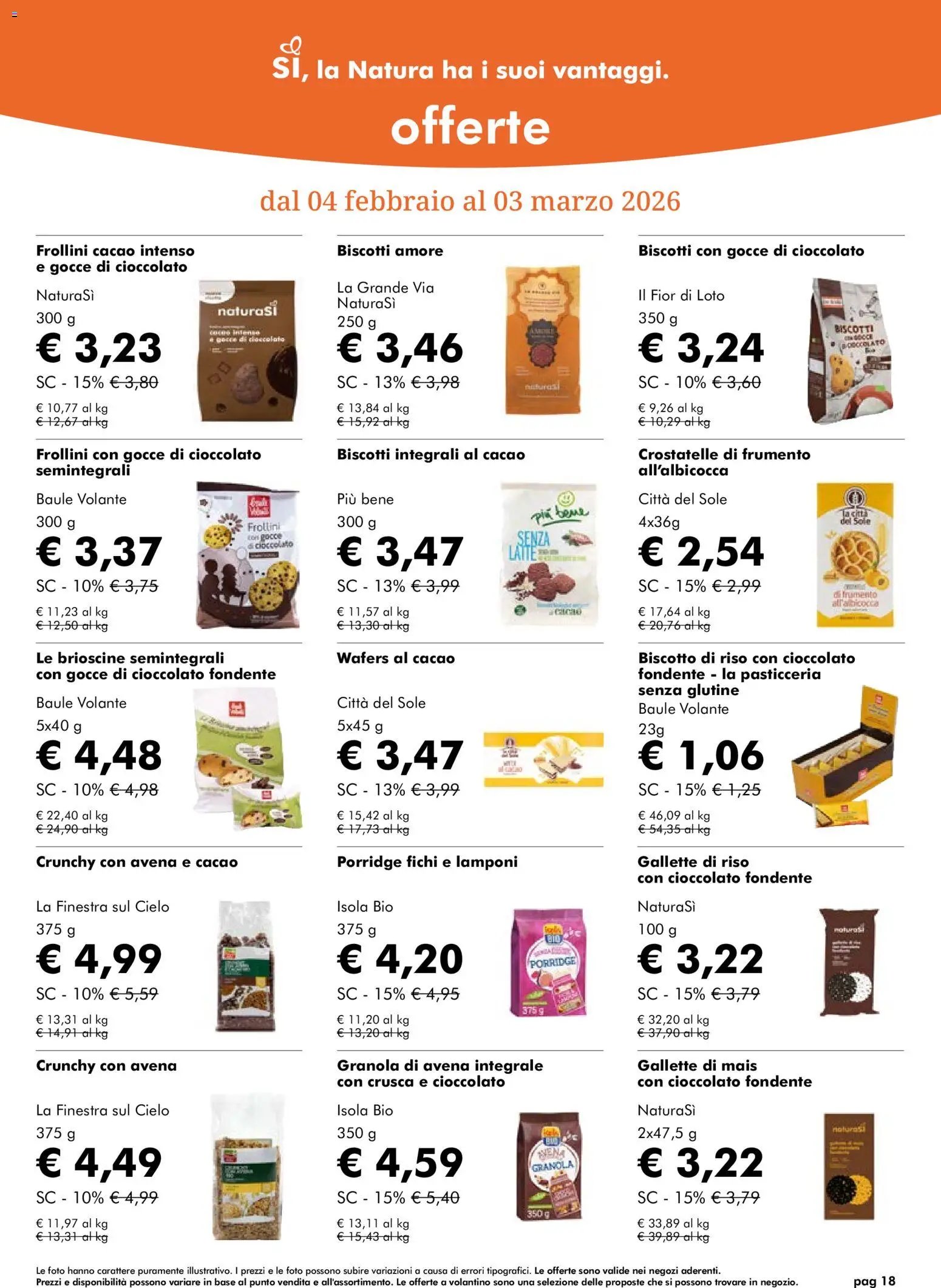 Volantino Natura Sì	 (2026-02-04 - 2026-03-03)