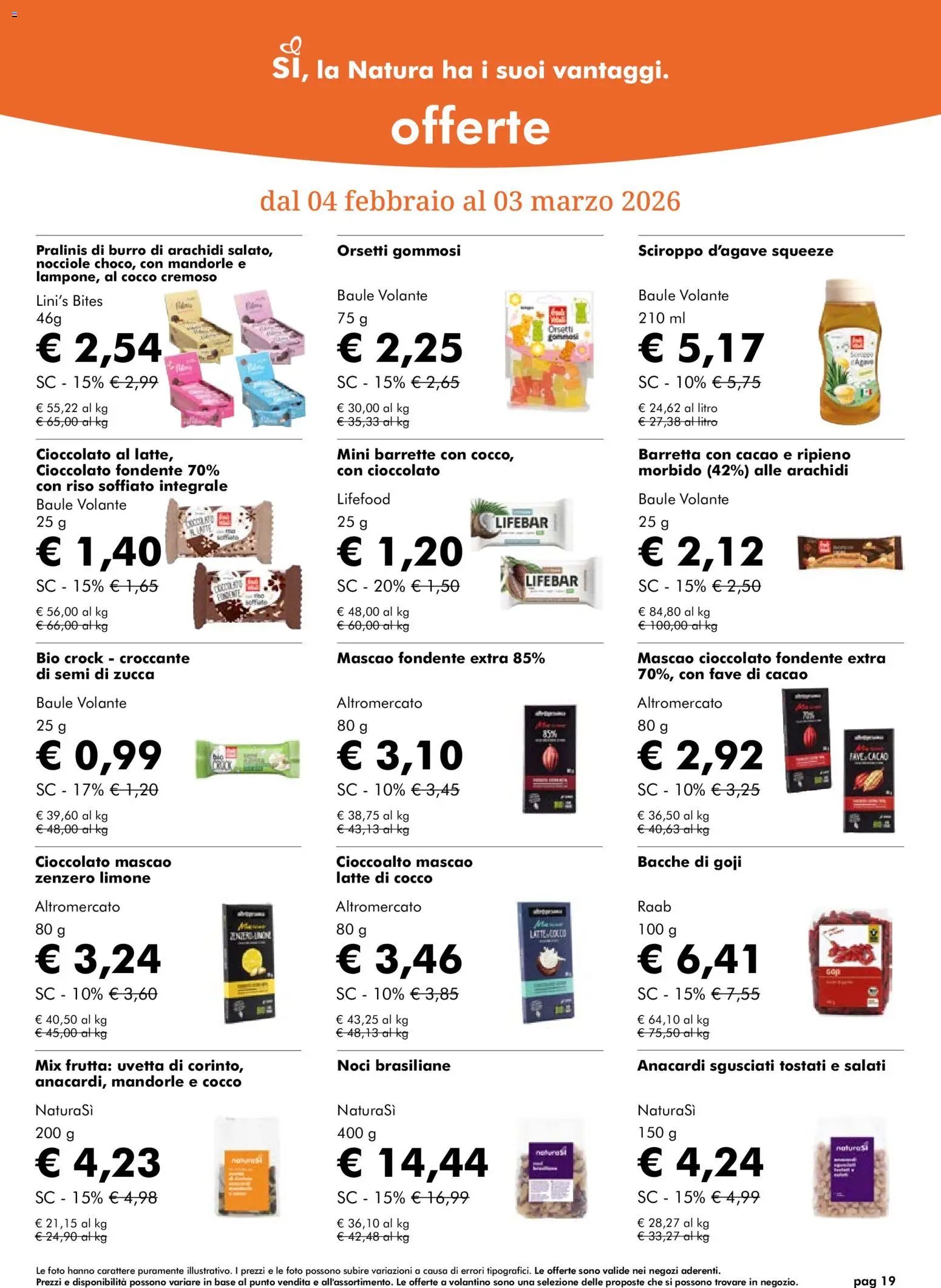Volantino Natura Sì	 (2026-02-04 - 2026-03-03)