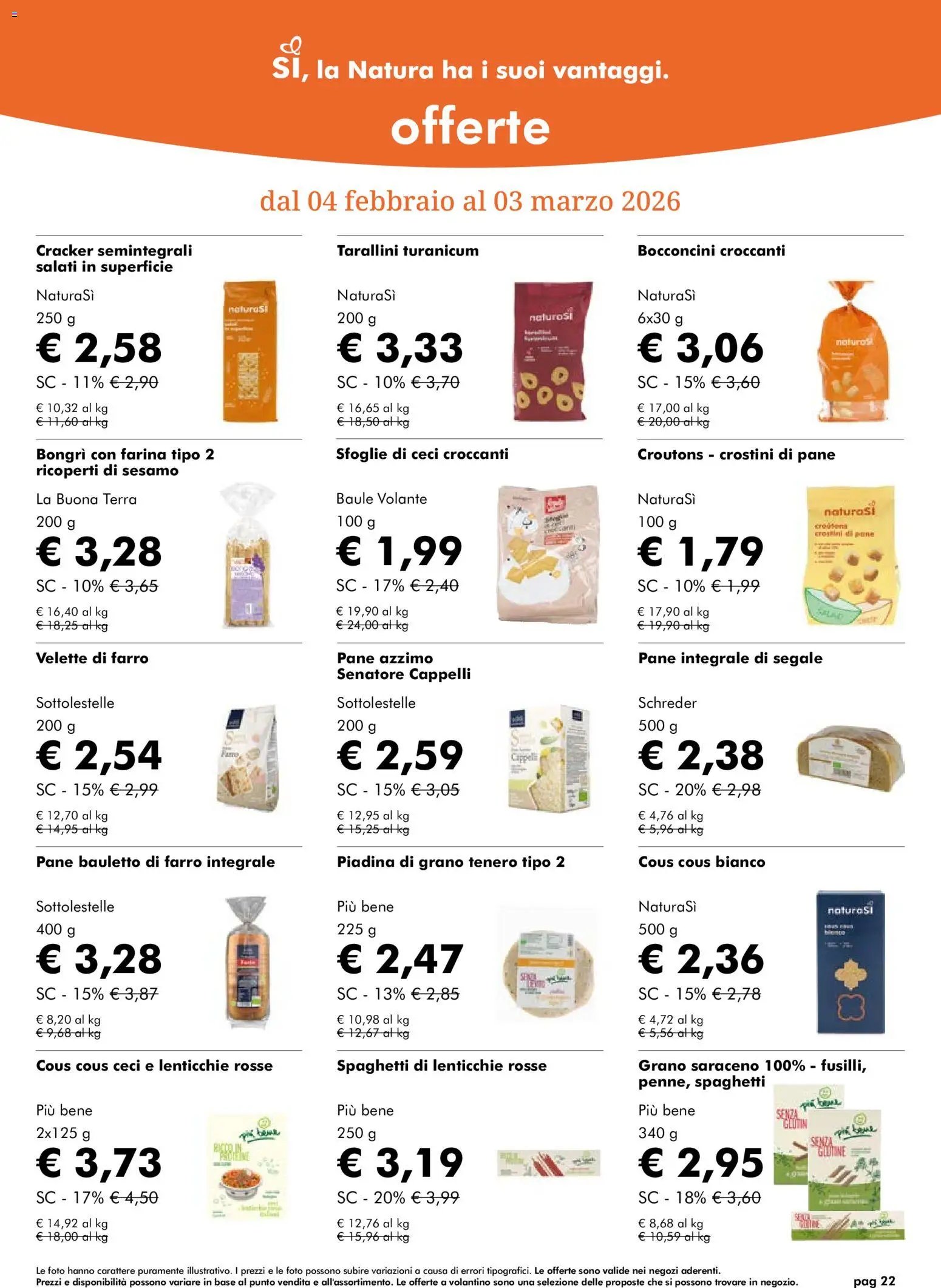 Volantino Natura Sì	 (2026-02-04 - 2026-03-03)