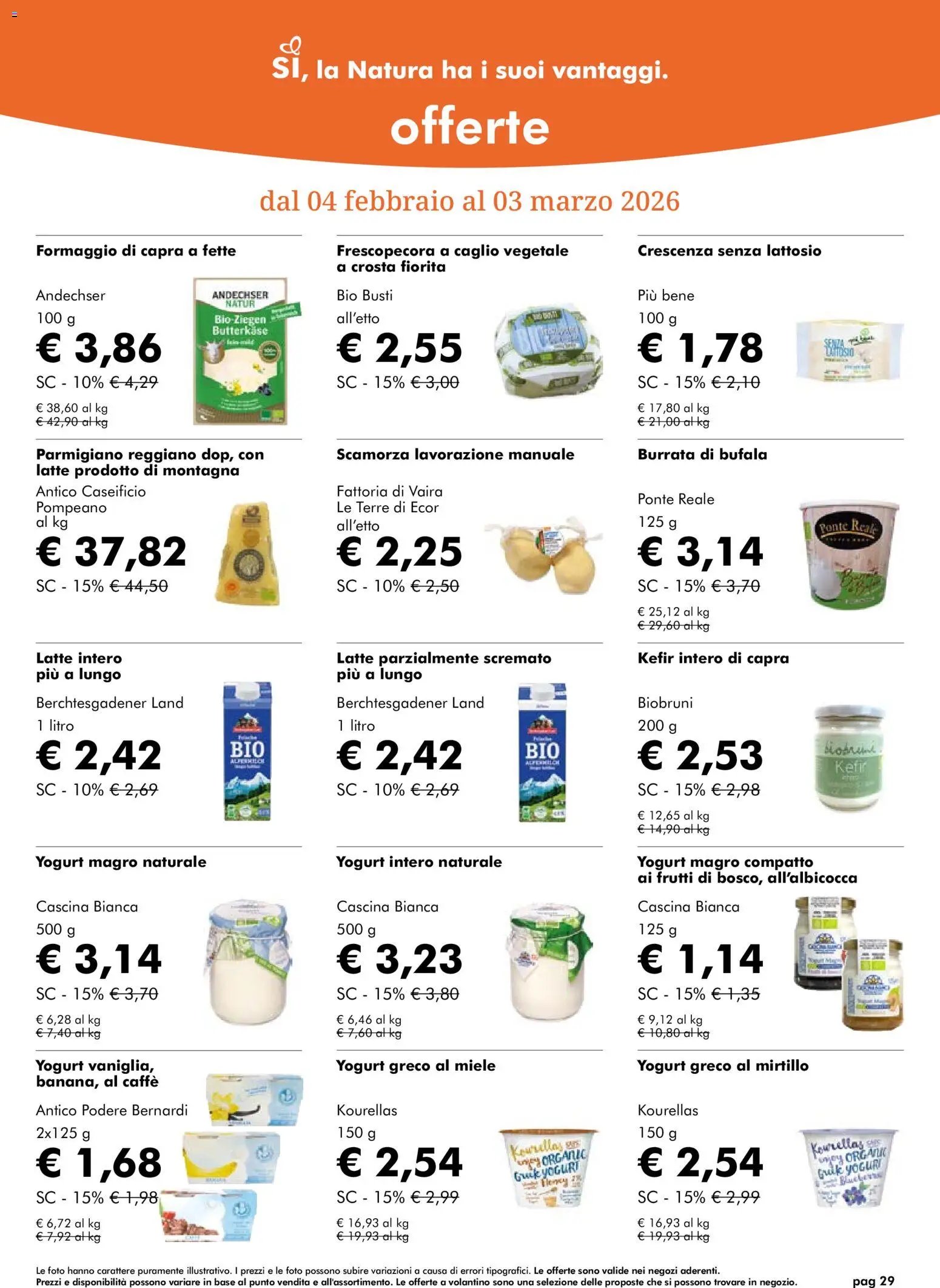 Volantino Natura Sì	 (2026-02-04 - 2026-03-03)