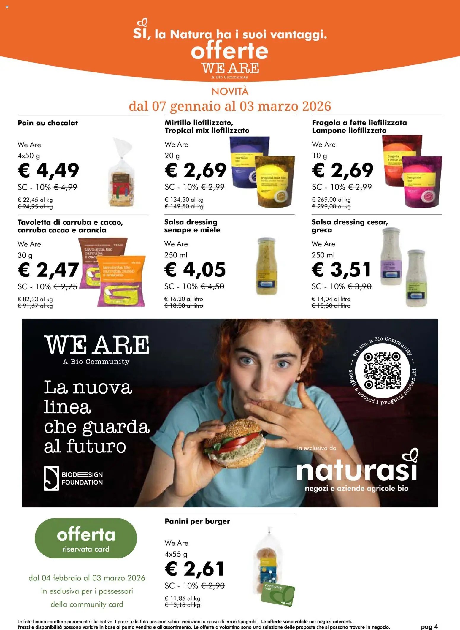 Volantino Natura Sì	 (2026-02-04 - 2026-03-03)