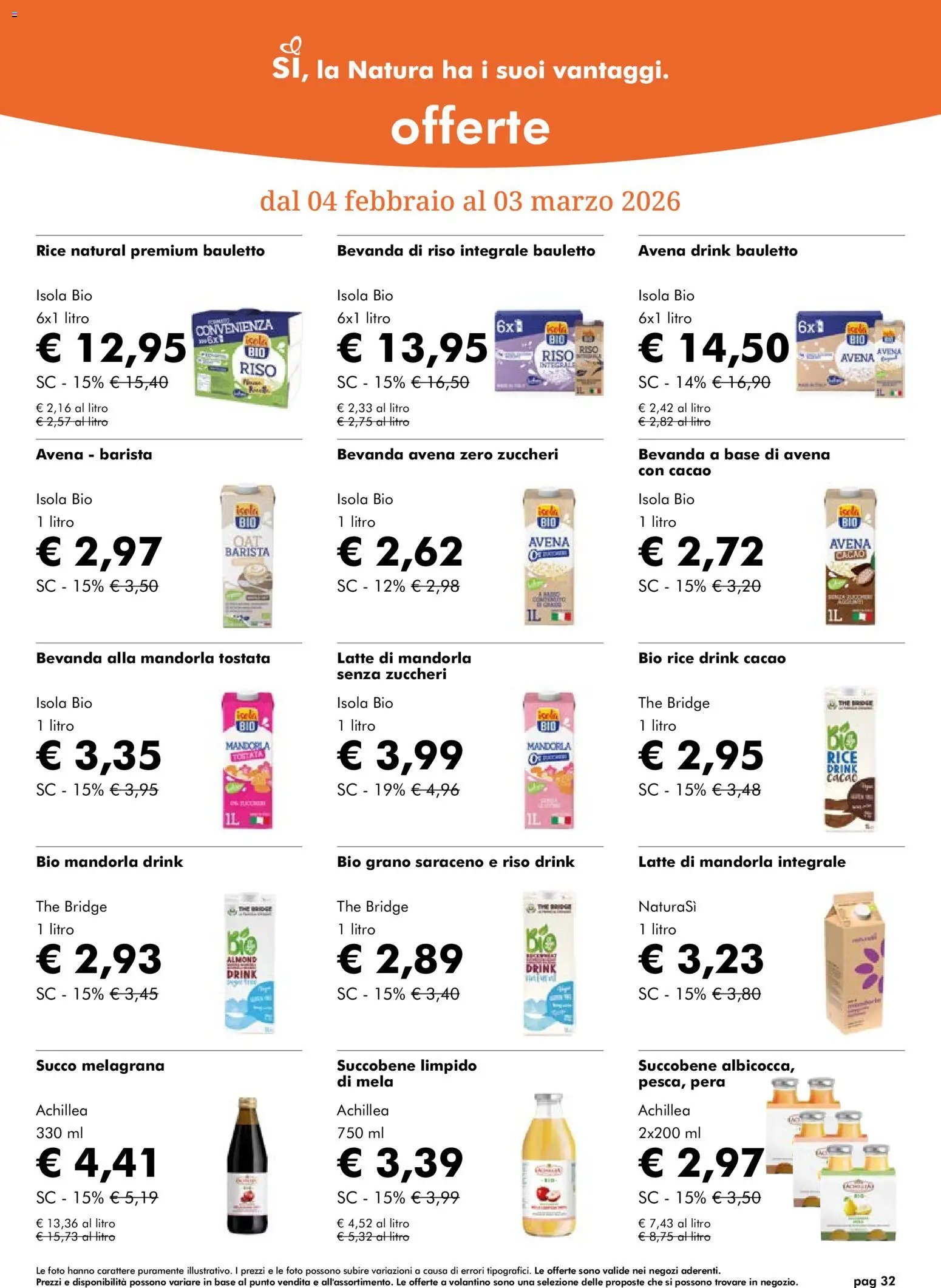 Volantino Natura Sì	 (2026-02-04 - 2026-03-03)