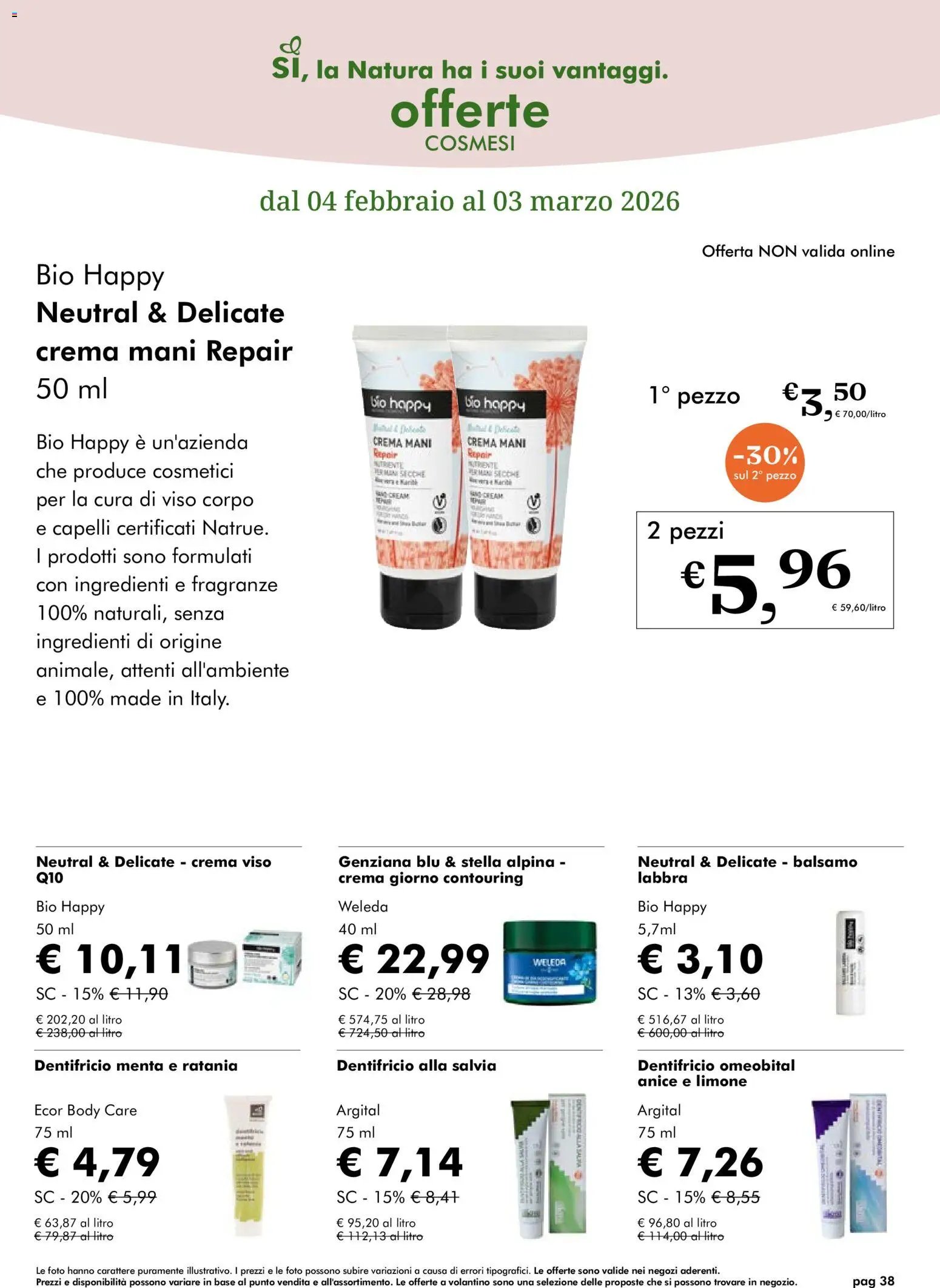 Volantino Natura Sì	 (2026-02-04 - 2026-03-03)