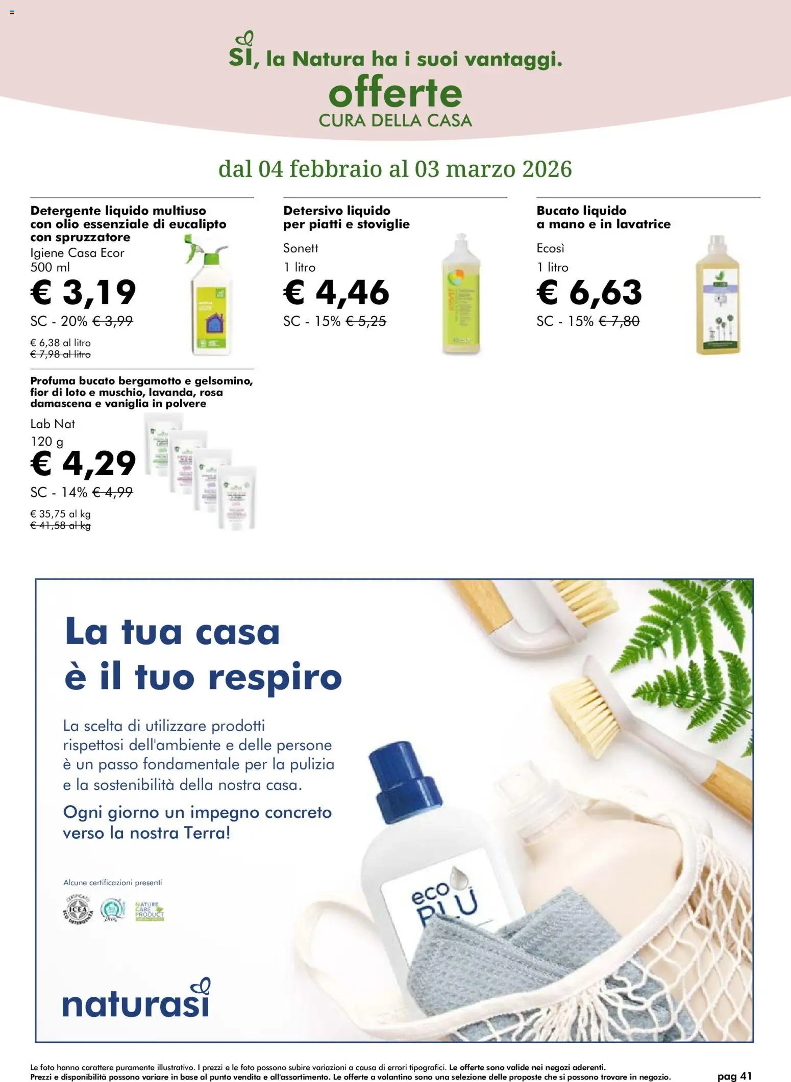Volantino Natura Sì	 (2026-02-04 - 2026-03-03)