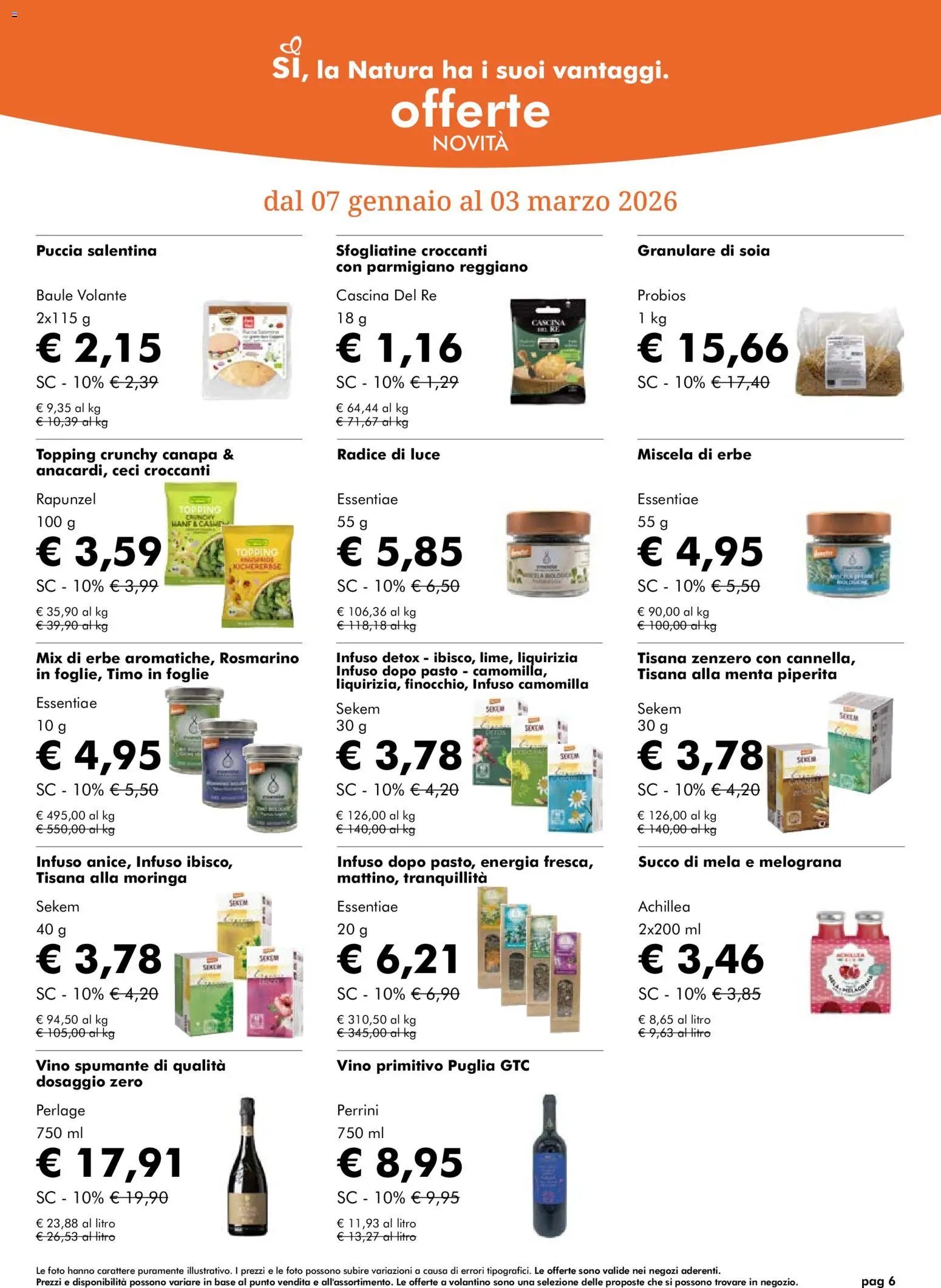 Volantino Natura Sì	 (2026-02-04 - 2026-03-03)
