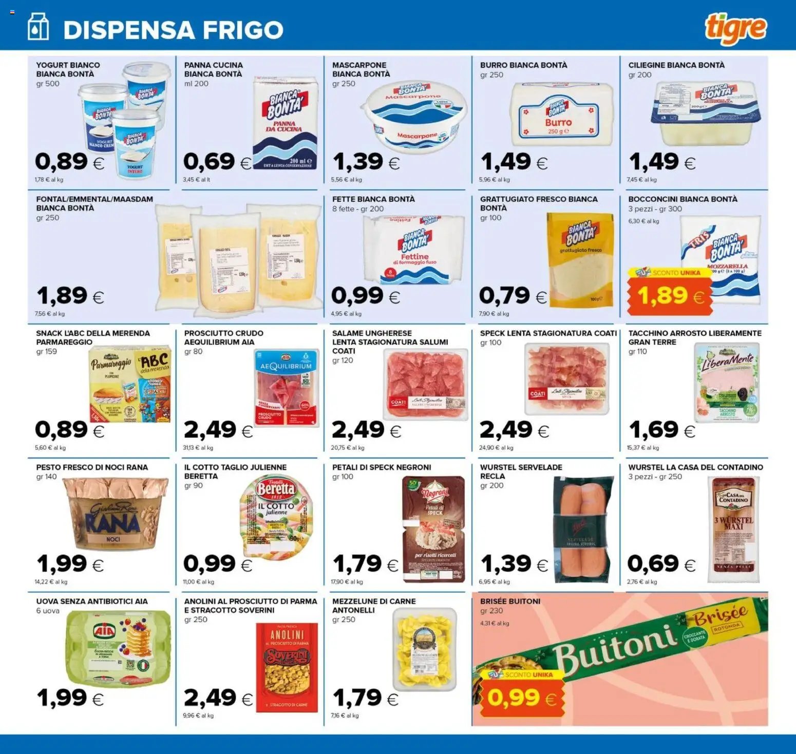 Tigre volantino Ciampino