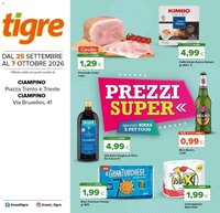 Tigre volantino Ciampino