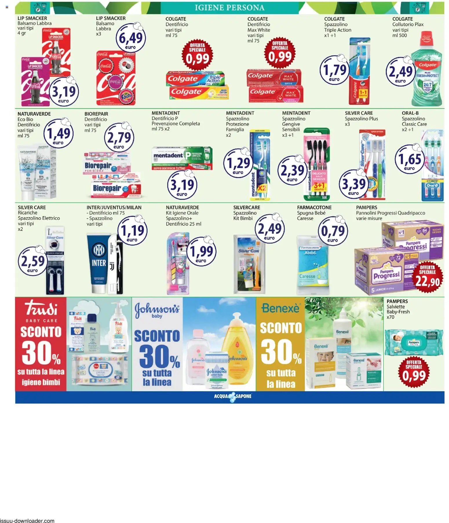 Acqua e Sapone volantino Catania