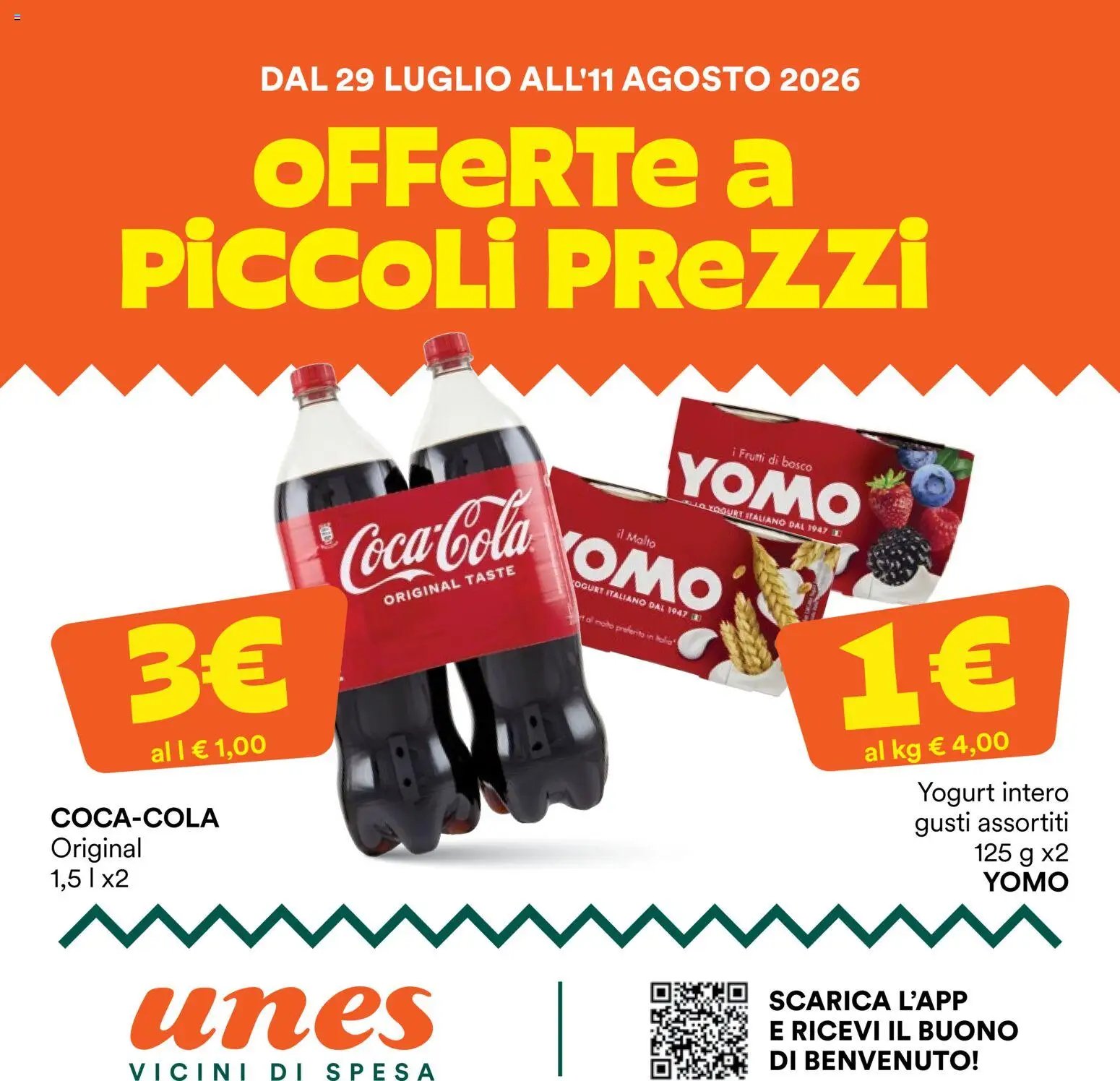 Unes volantino