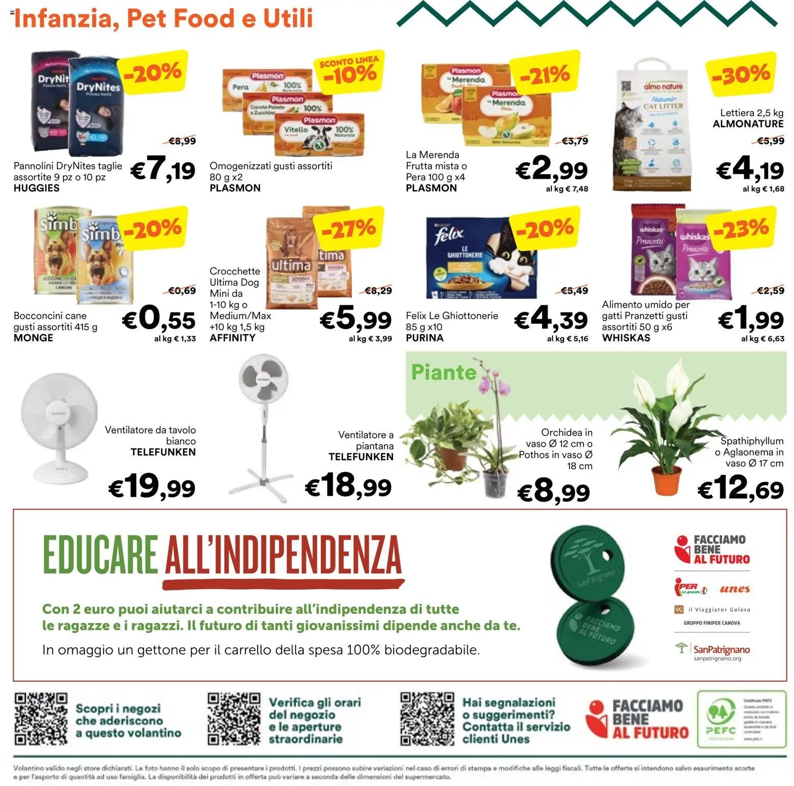 Unes volantino