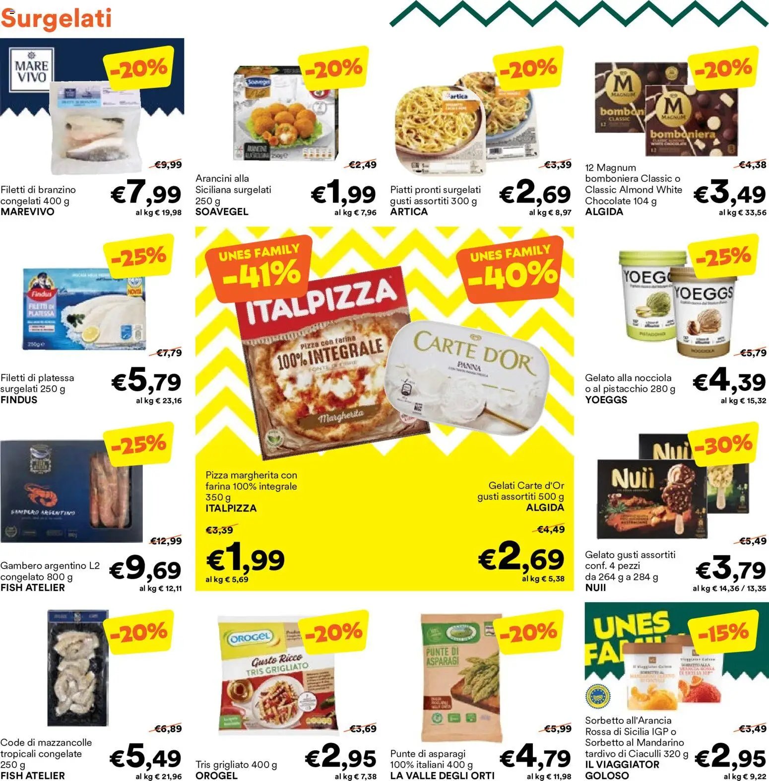Unes volantino
