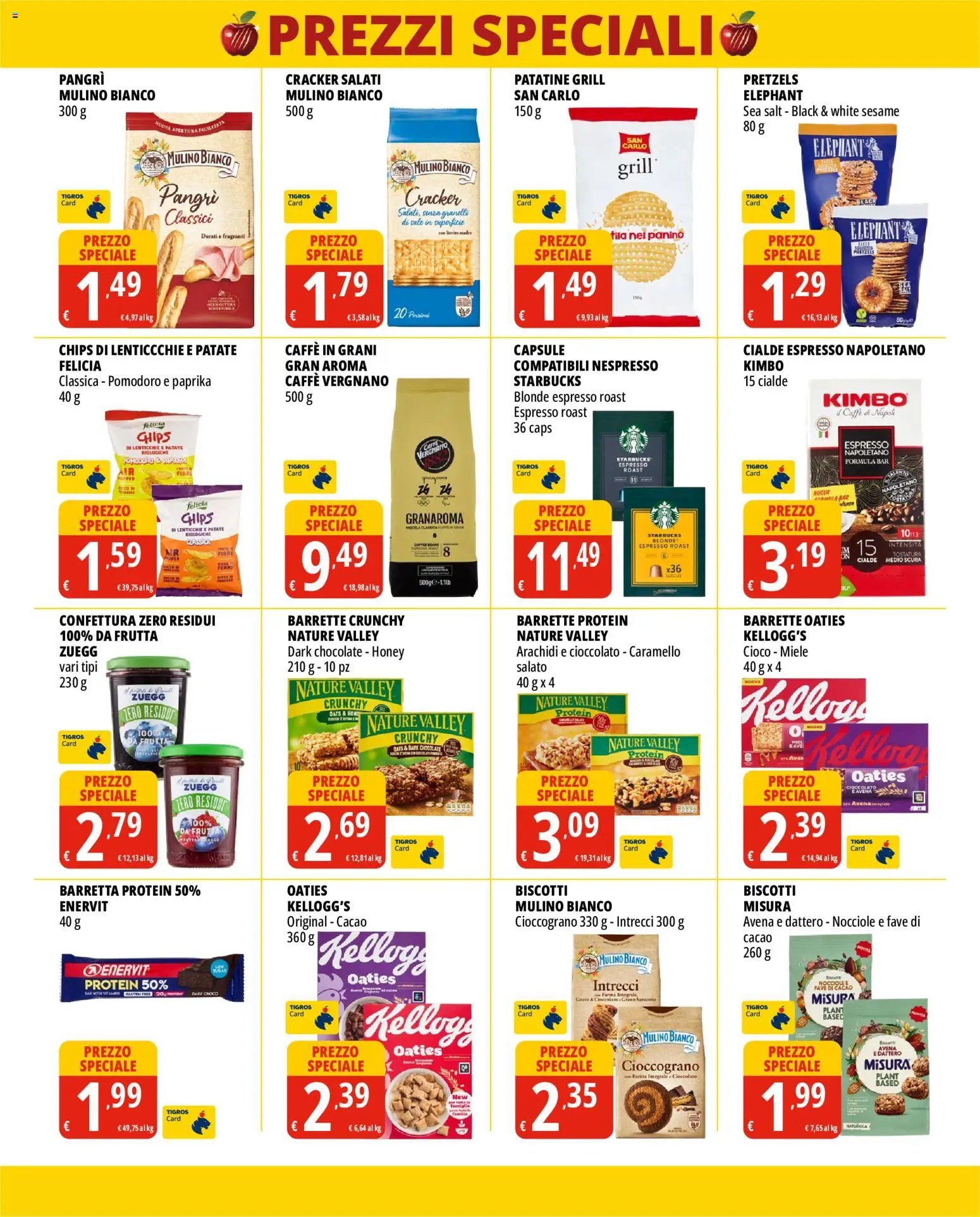 Tigros volantino Prezzi Speciali