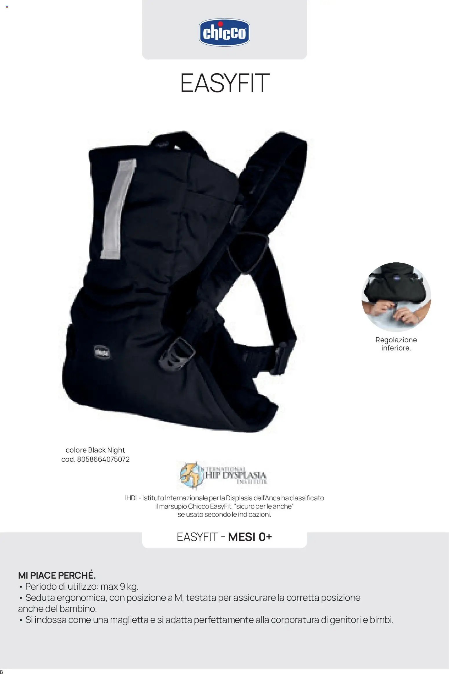 Prenatal volantino Zaini e marsupi