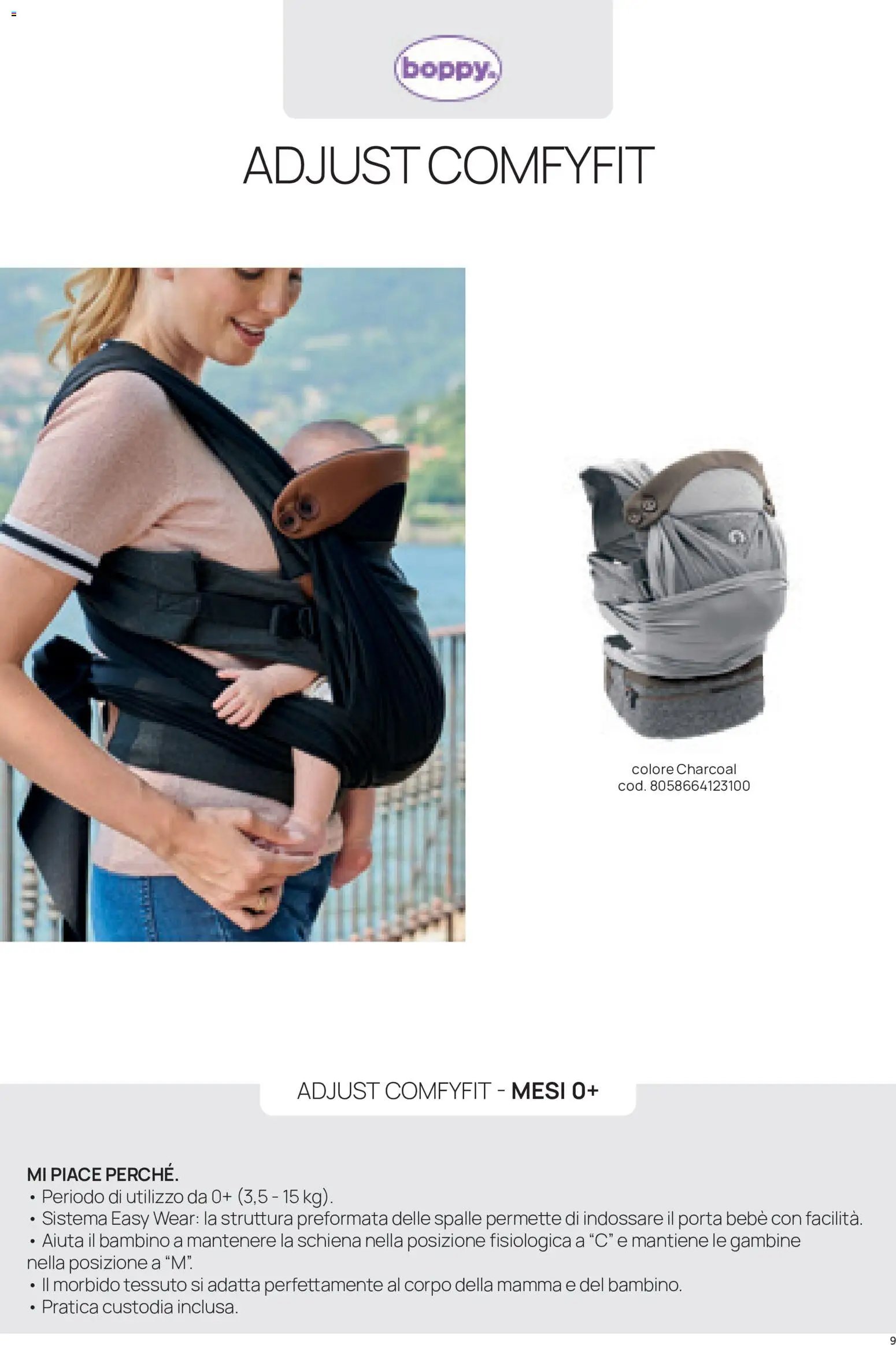 Prenatal volantino Zaini e marsupi