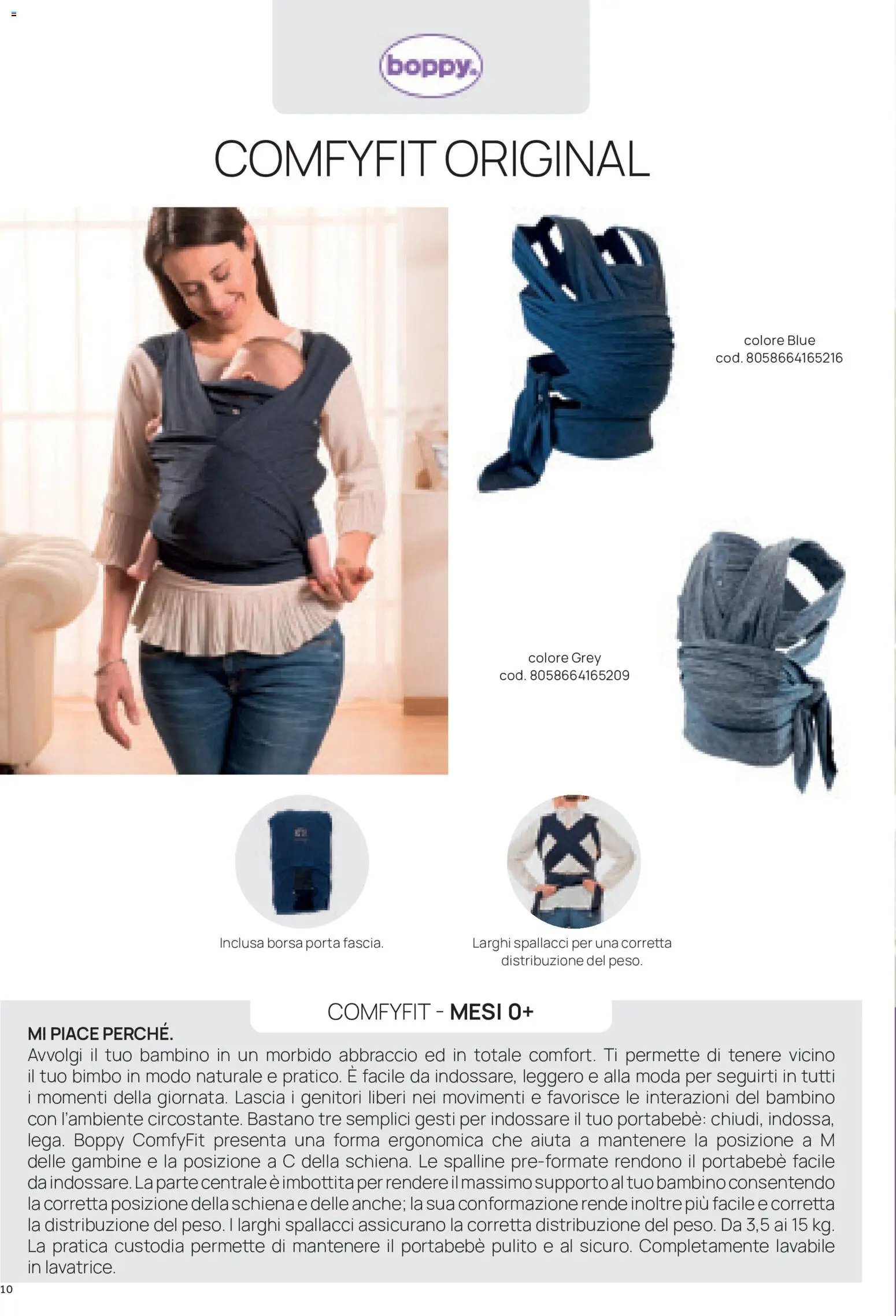 Prenatal volantino Zaini e marsupi