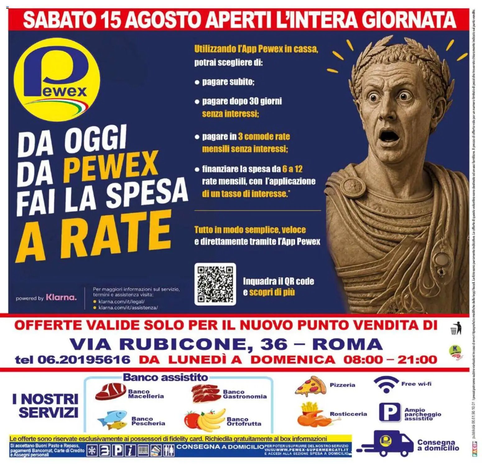 Pewex volantino via Rubicone, 36