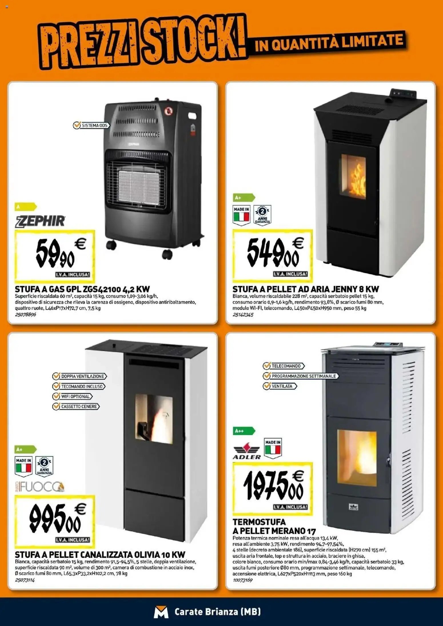 TECNOMAT - Straordinari prezzi stock!