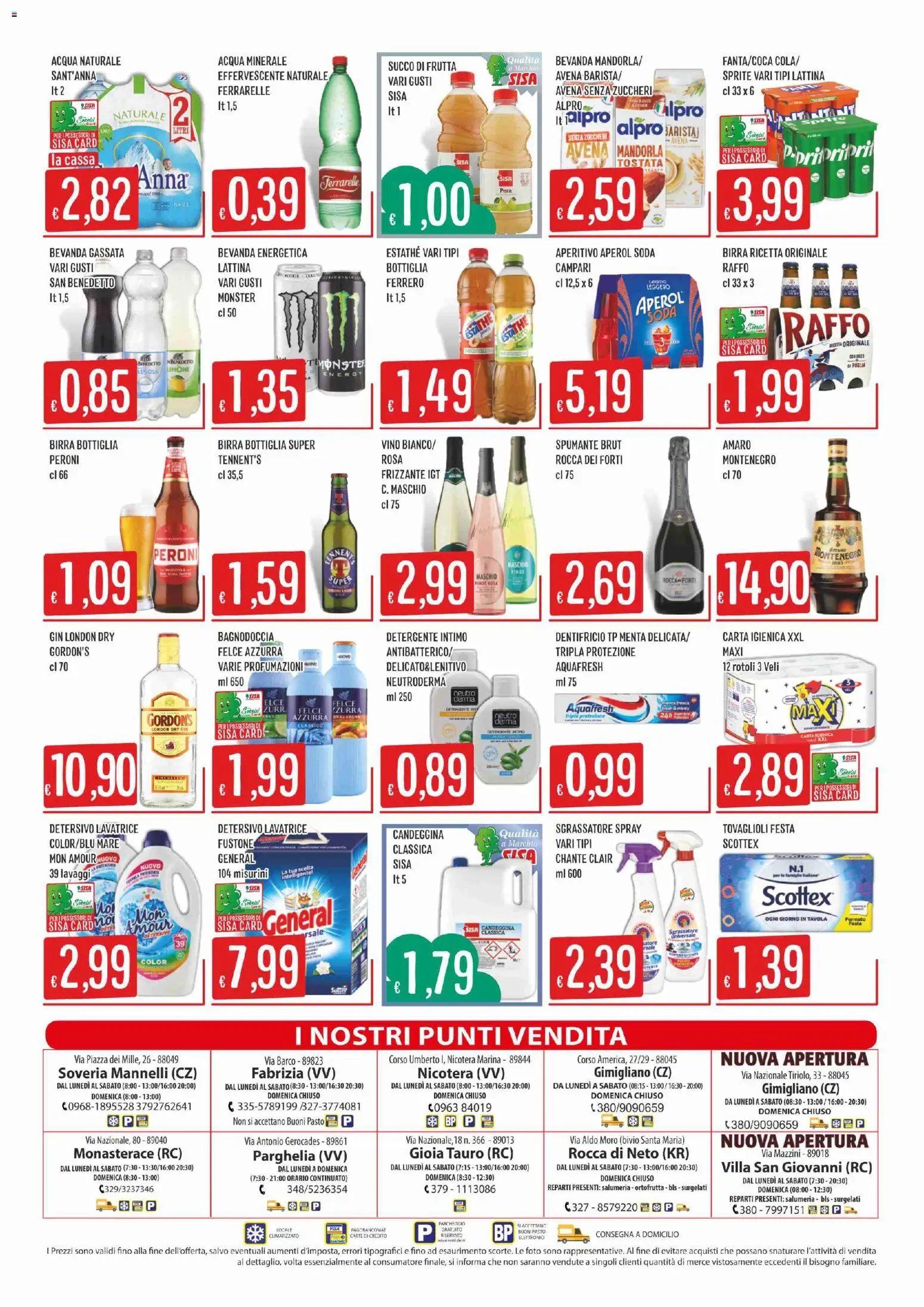 SISA volantino Issimo