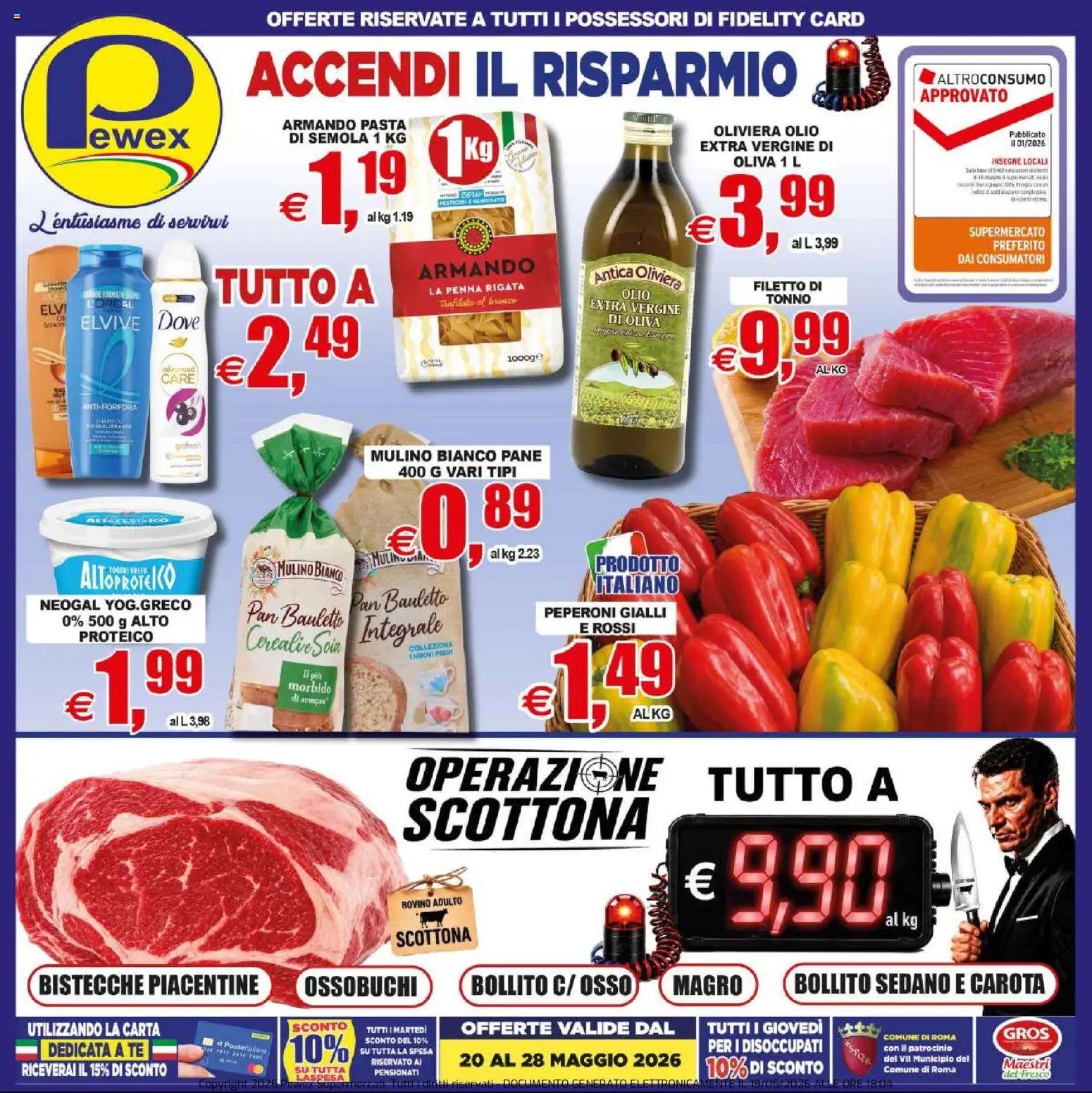 Pewex volantino (2026-05-20 - 2026-05-28)