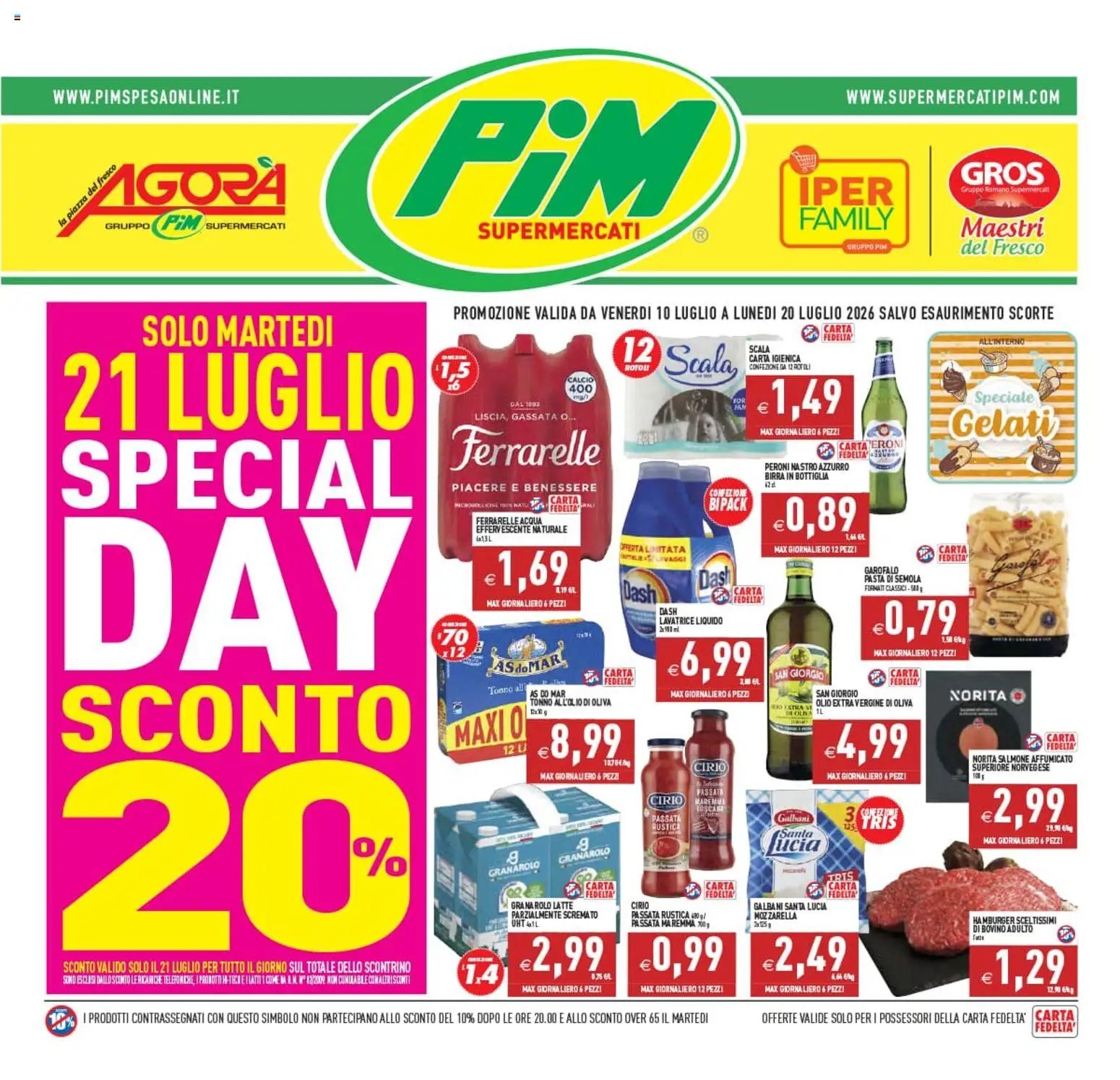 PIM Supermercati volantino