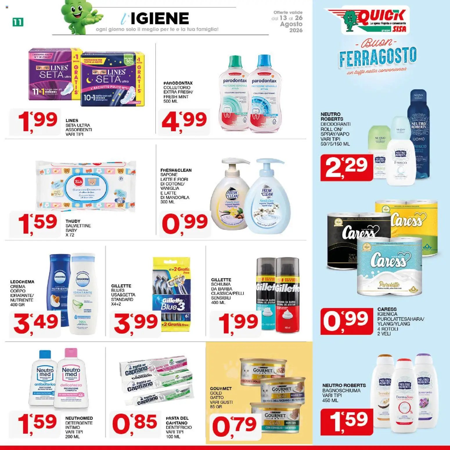SISA volantino Quick