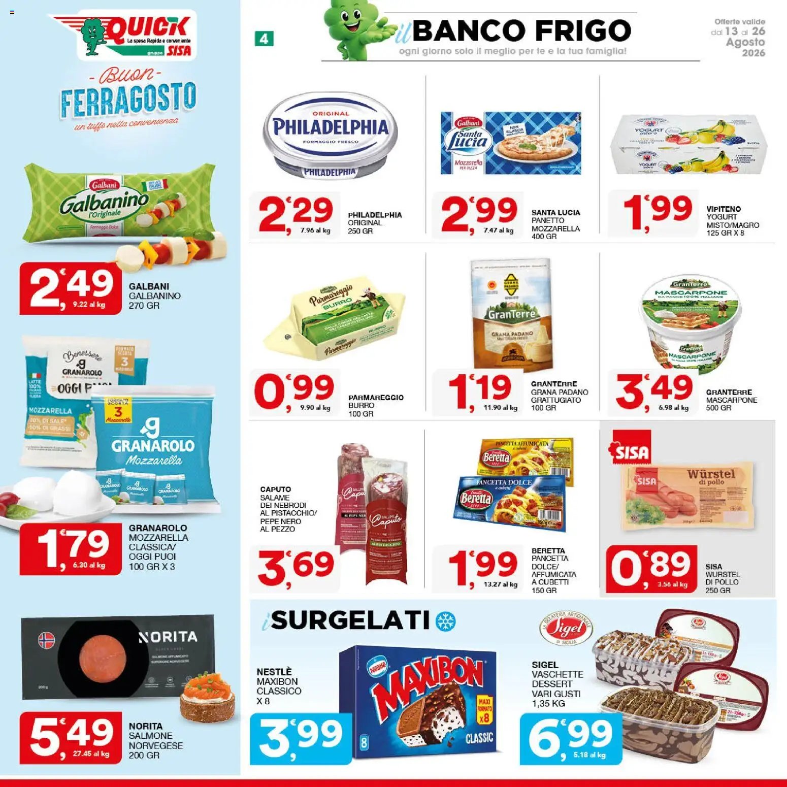 SISA volantino Quick