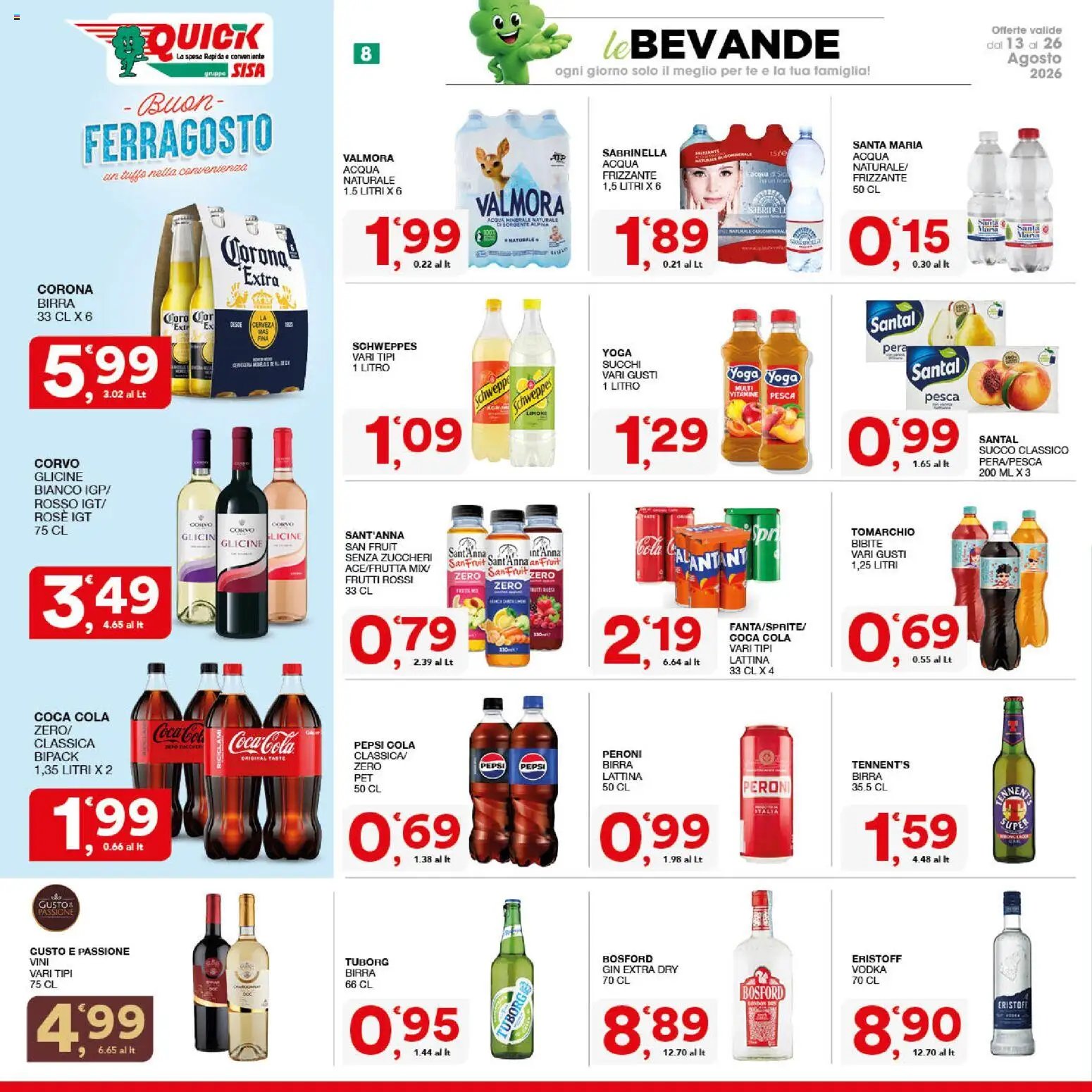 SISA volantino Quick