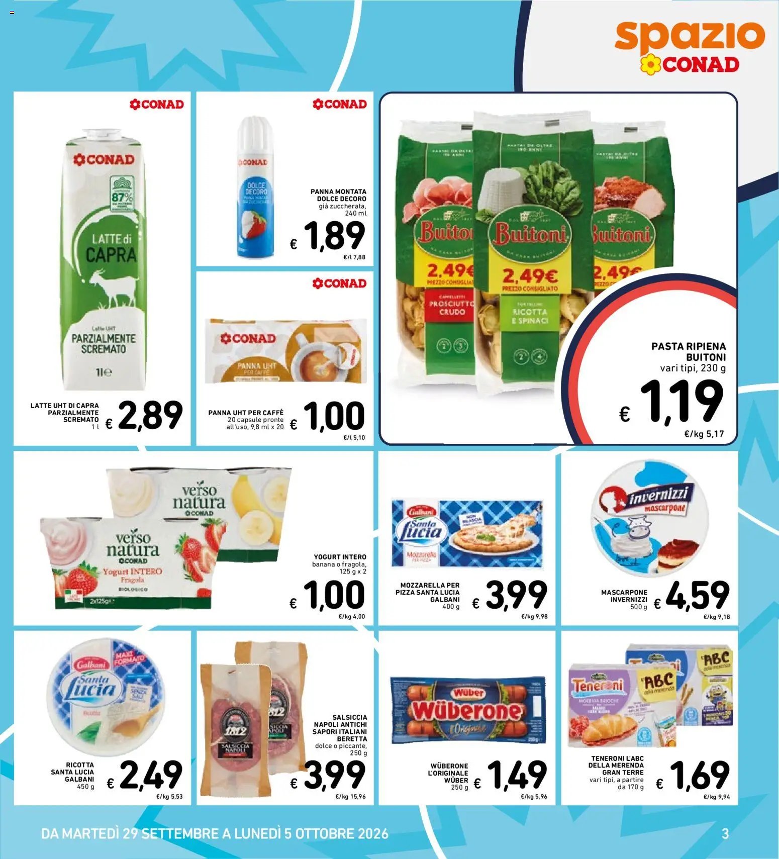 Spazio Conad volantino Extra Convenienza